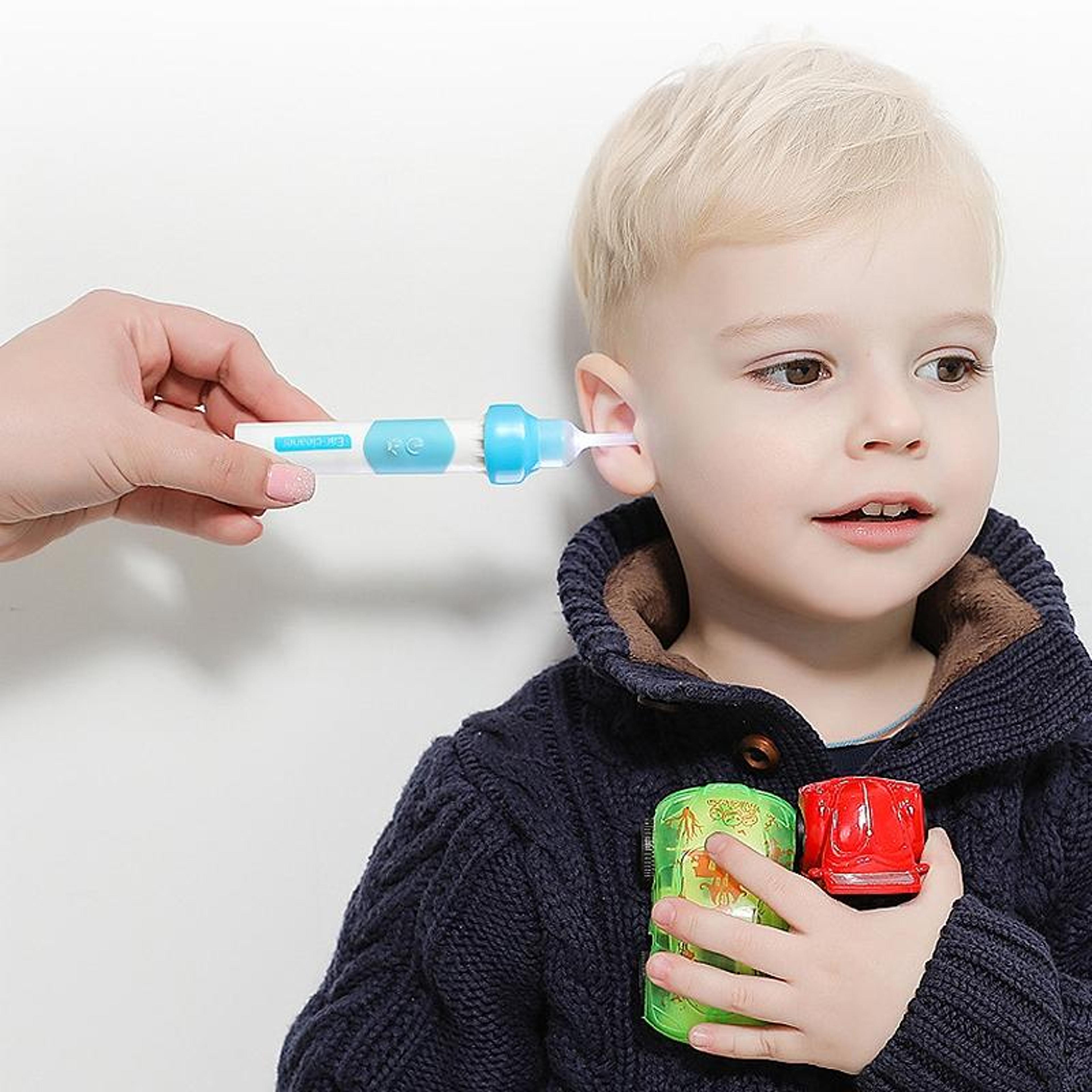 electric ear wax remover for kids safe gentle ear cleaner with soft tips