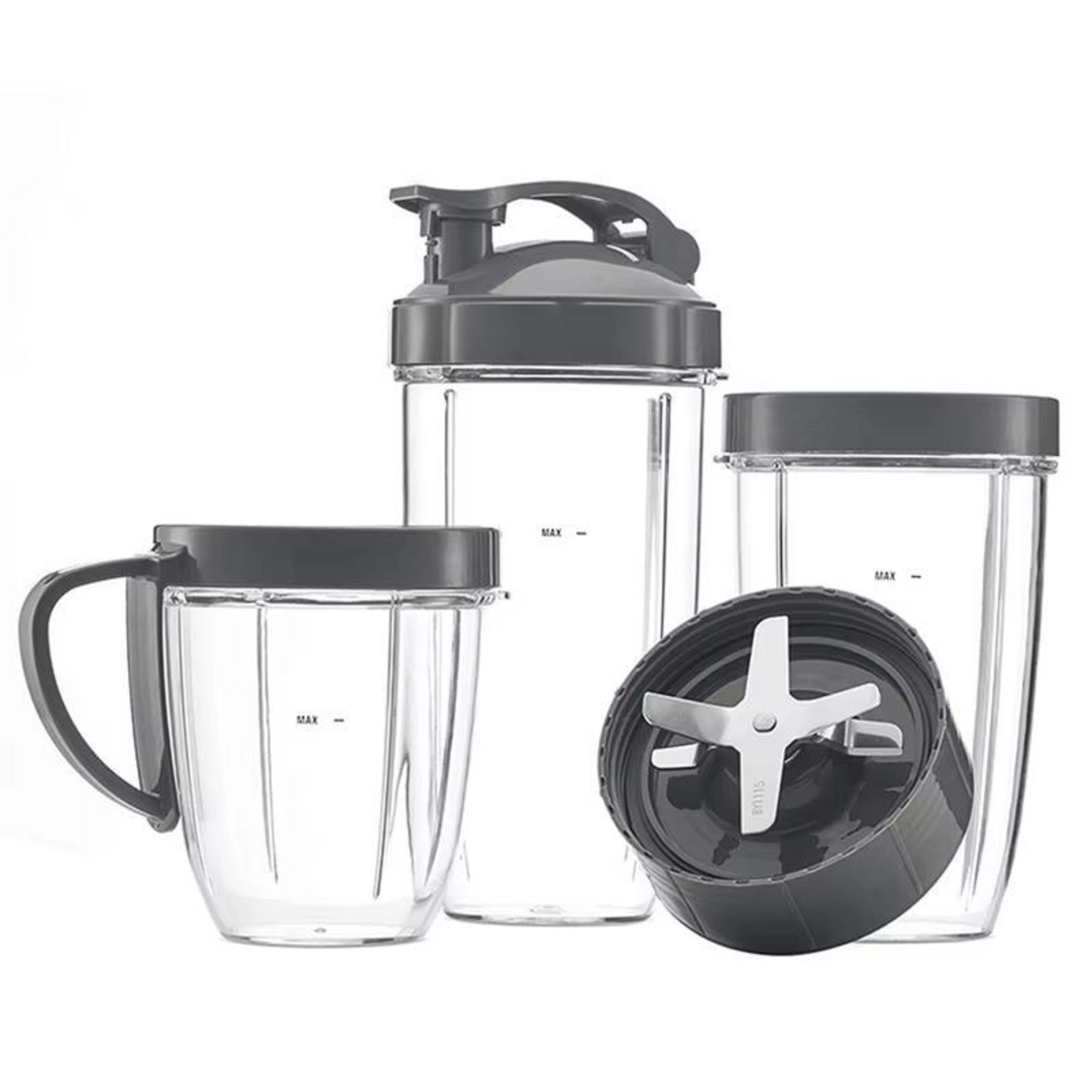 nutribullet replacement cups set 18oz 24oz 32oz durable blender cups for smoothies & juicing