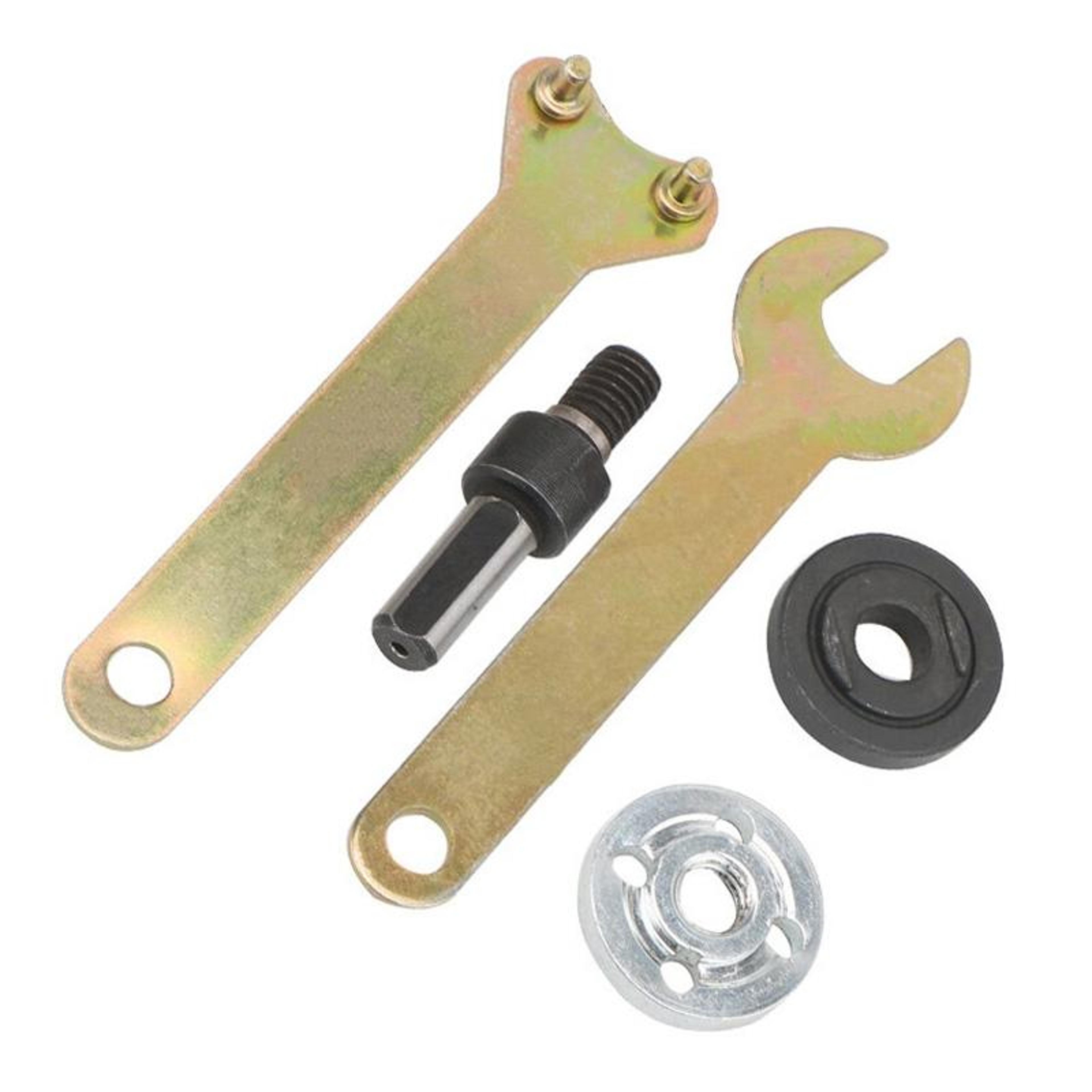 drill to angle grinder adapter rod, multi-use drill to angle grinder converter for cutting & polishing