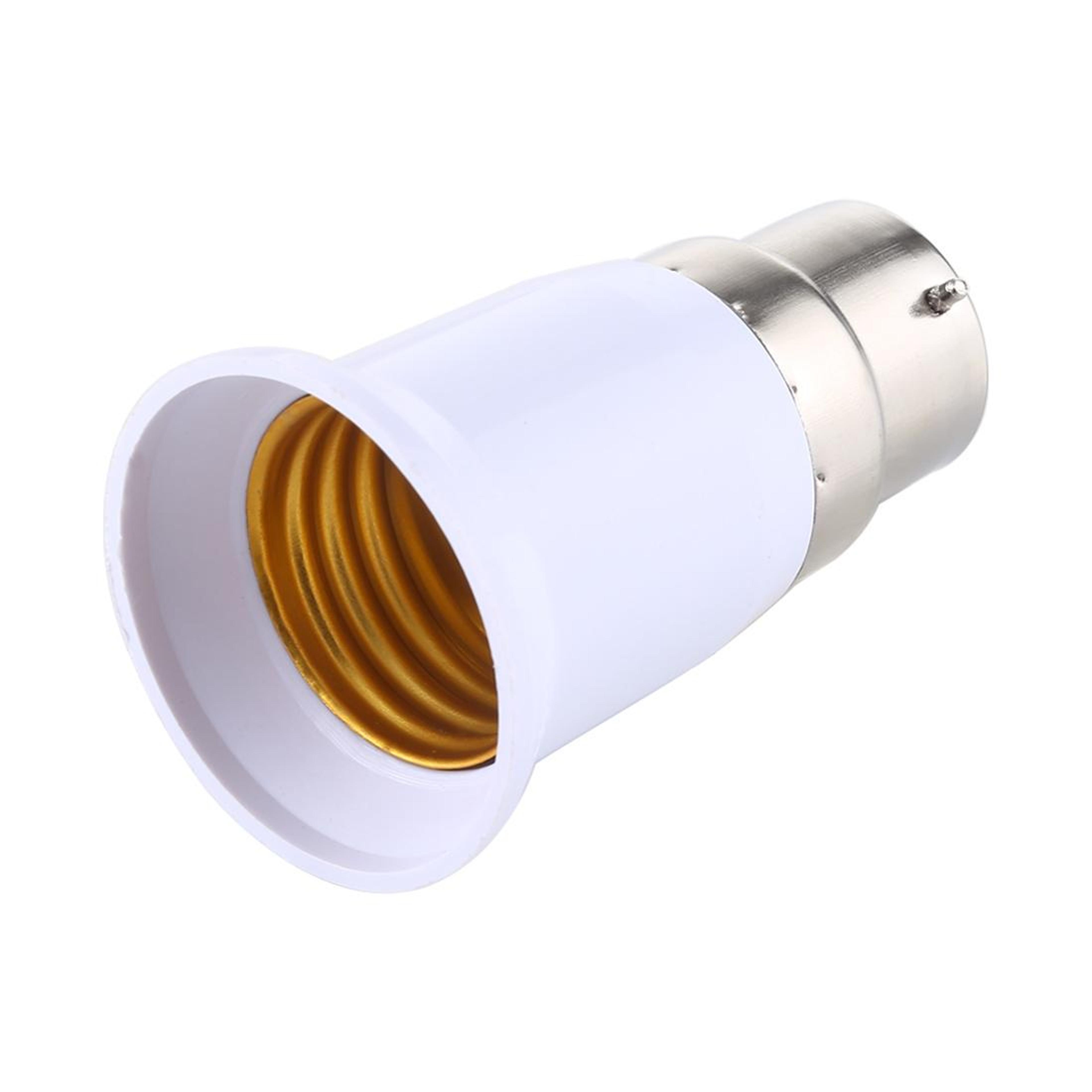 e27 to b22 light bulb adapter converter heat-resistant socket converter
