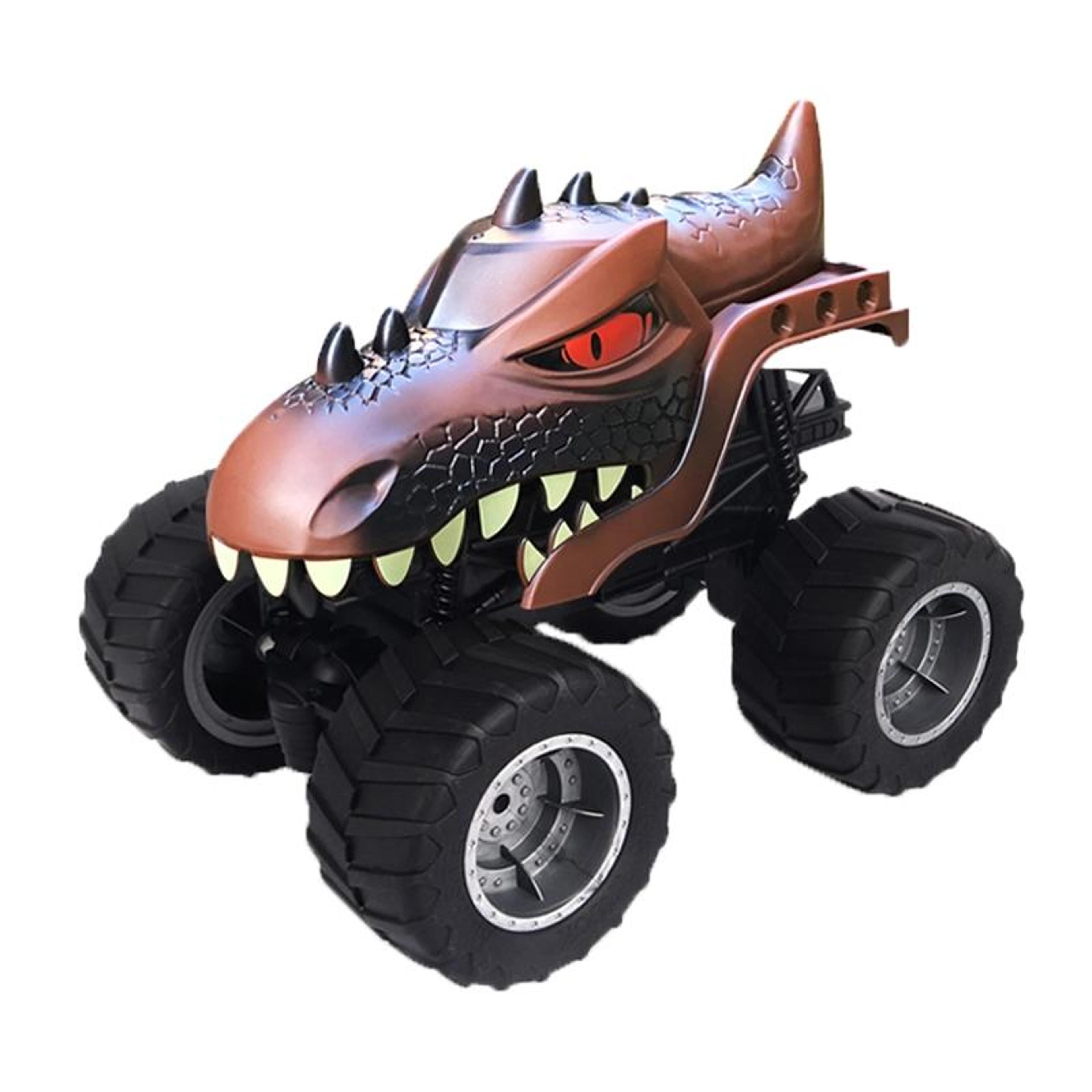 dinosaur climbing rc monster truck remote control off-road car for kids