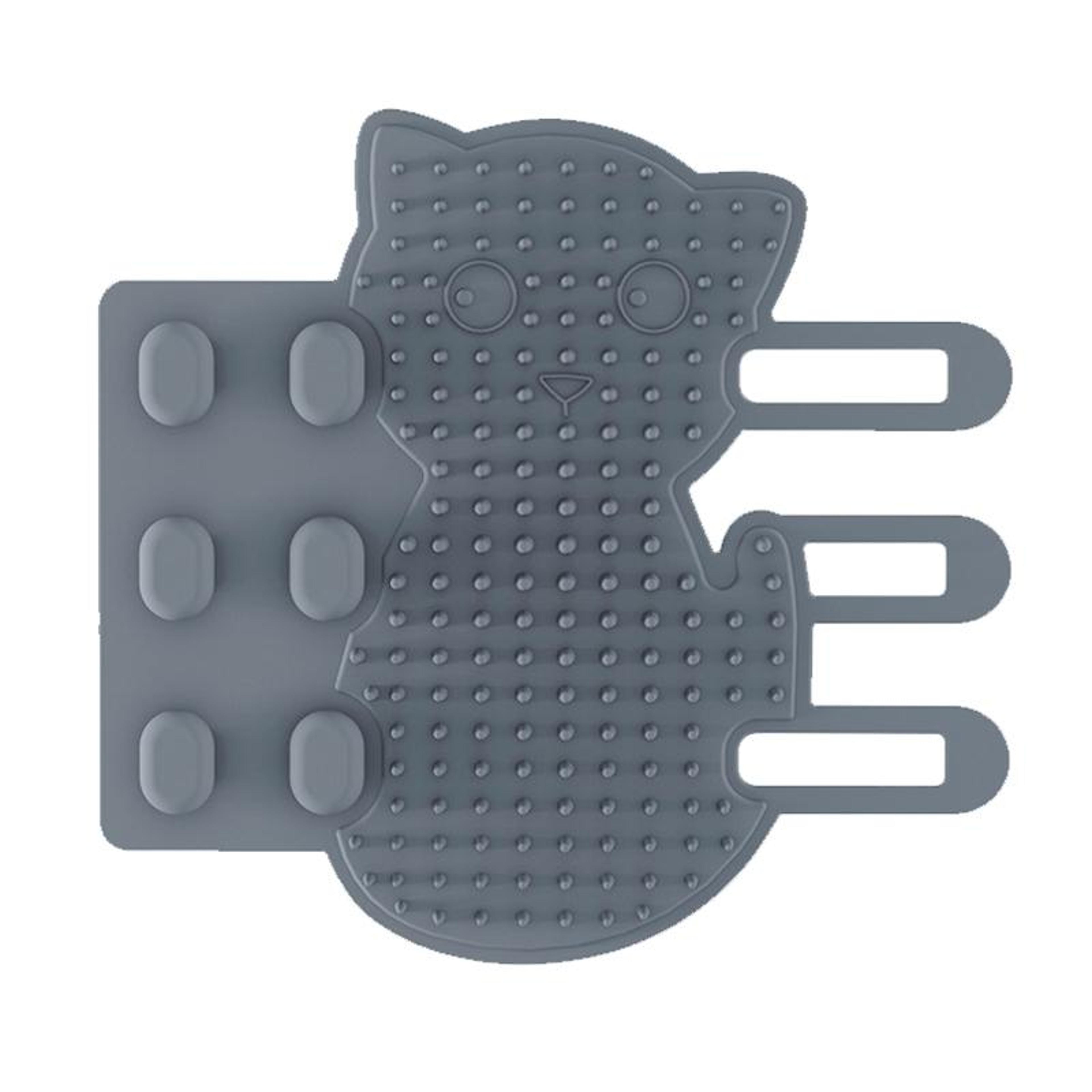 corner cat scratcher massage brush for cats & dogs self-exciting pet grooming pad