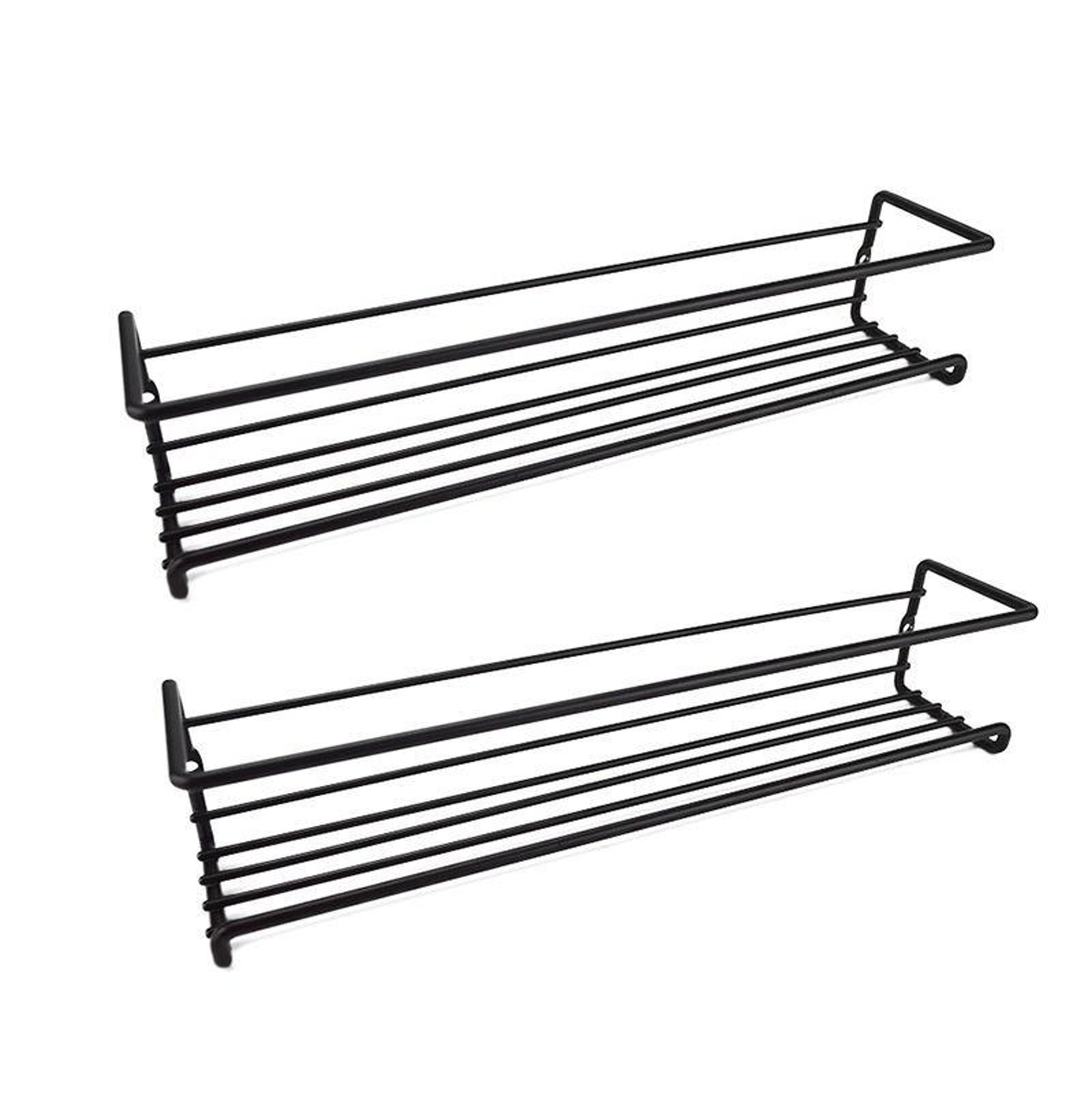 wall mounted spice rack organizer multi layer kitchen storage shelf