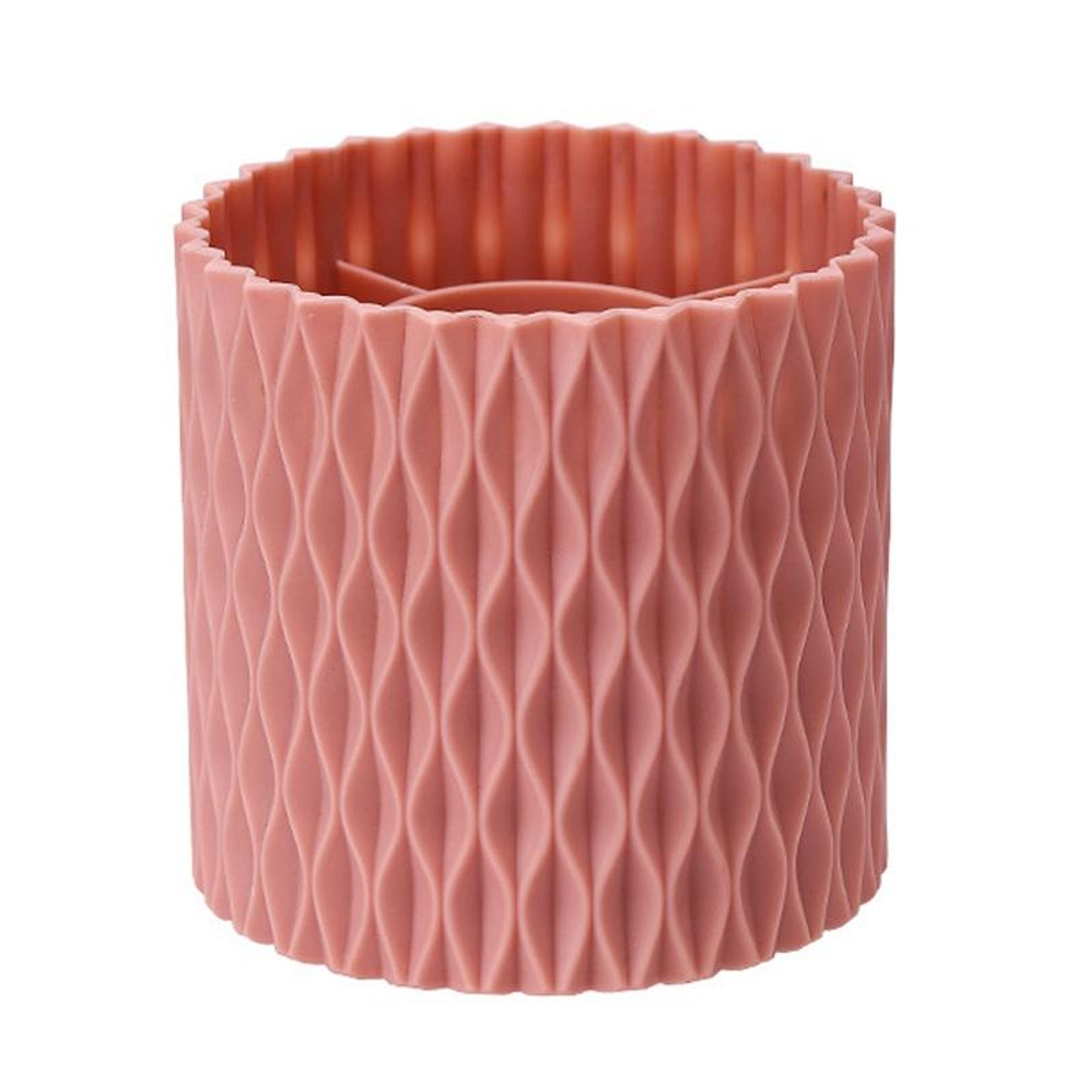 360 degree rotating makeup organizer desktop storage brush holder with compartments
