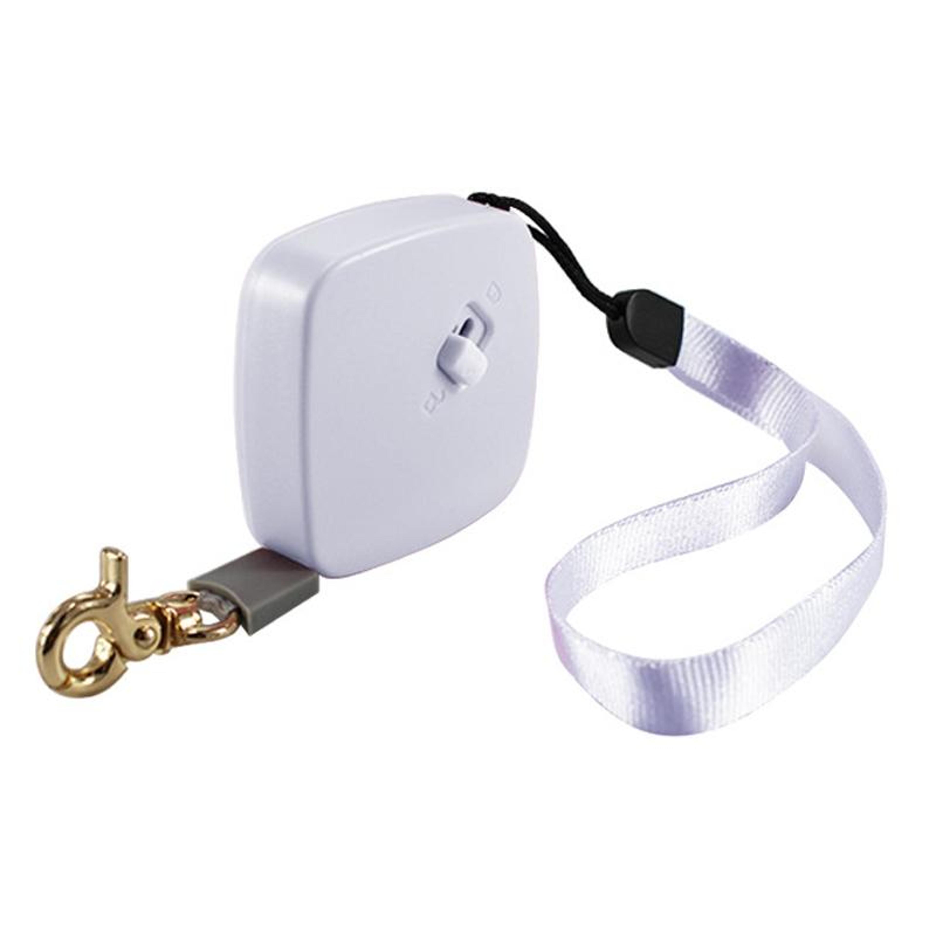 compact retractable dog leash for small pets, lightweight automatic pet leash up to 2m