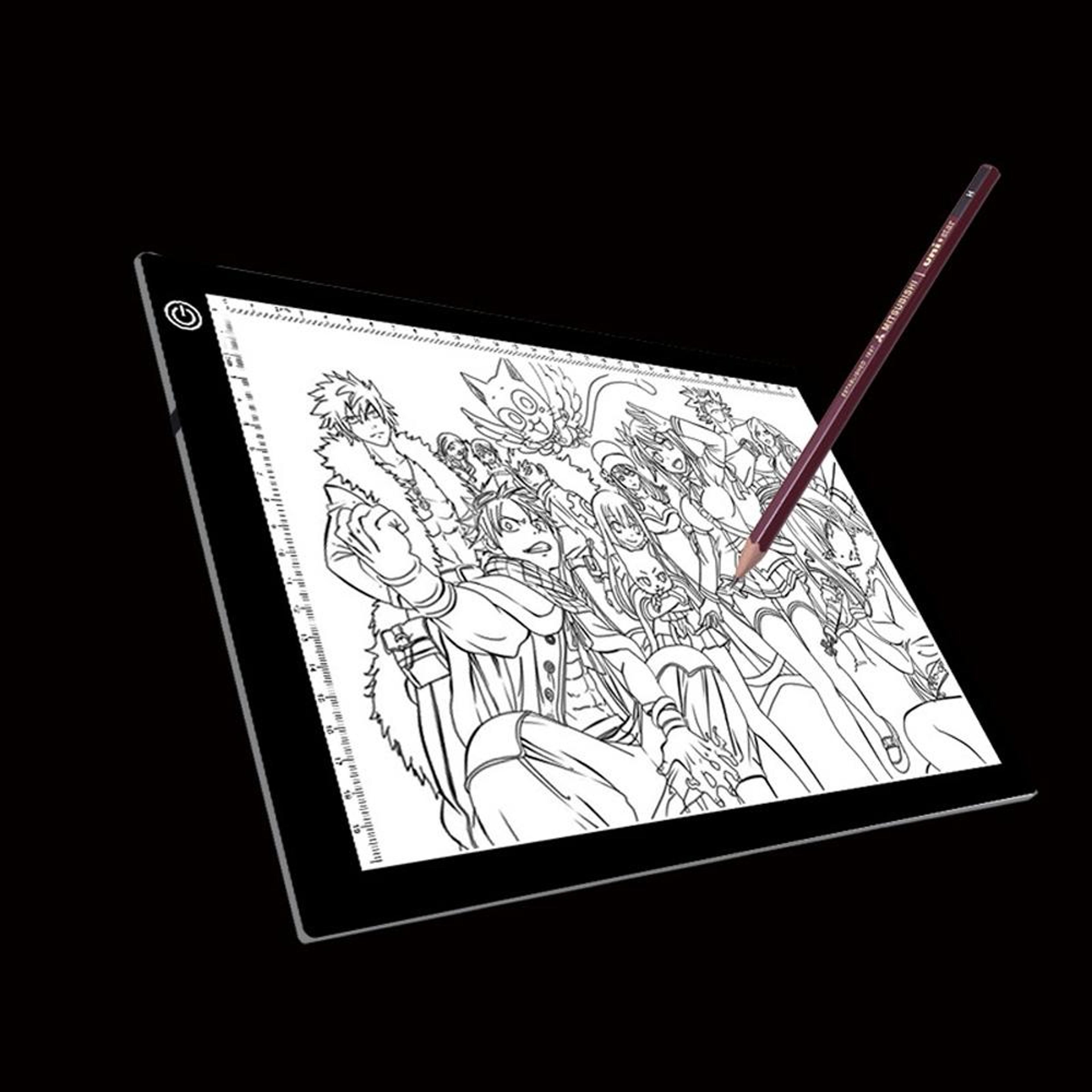a4 led light pad for tracing drawing stepless dimmable usb copy board