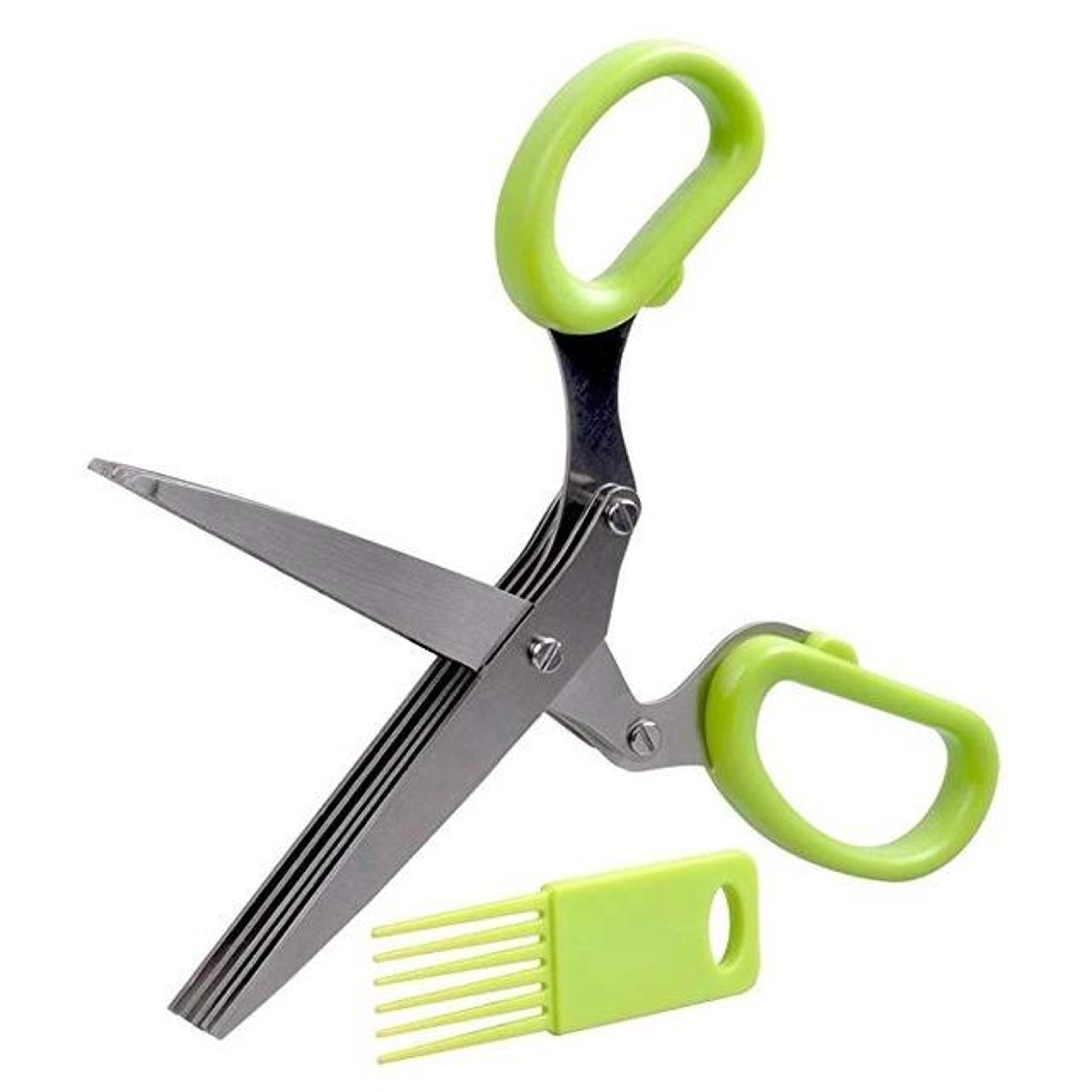 herb scissors kitchen herb cutter for basil rosemary & scallions