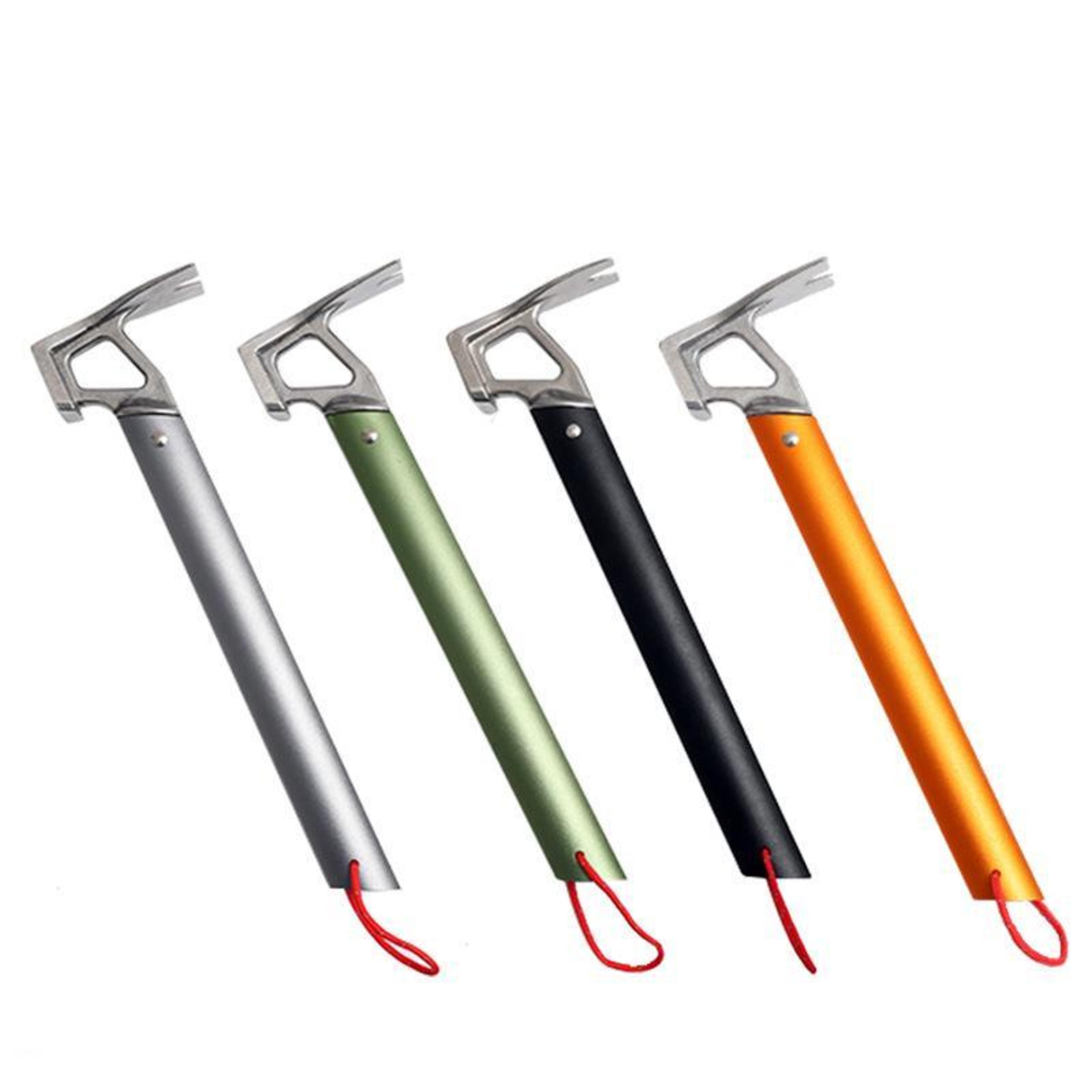 lightweight camping hammer tent stake mallet with aluminum alloy handle