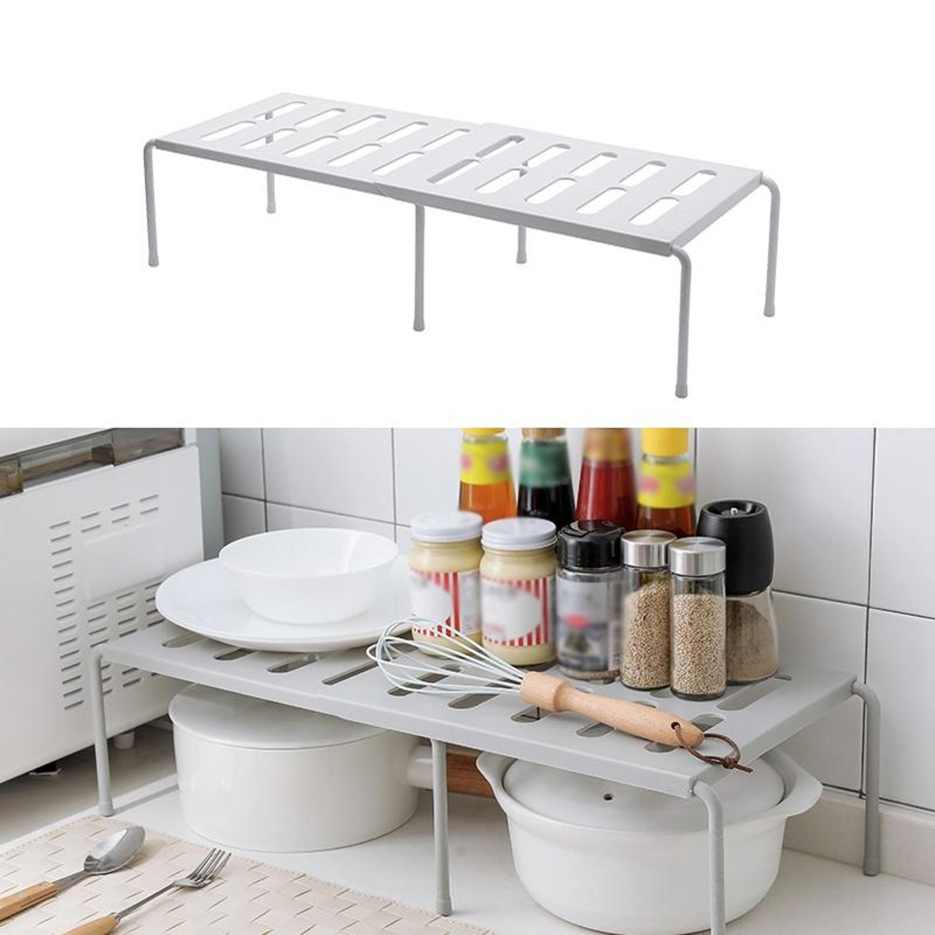 retractable multifunctional kitchen shelf space saving storage rack organizer for kitchen counter cabinet