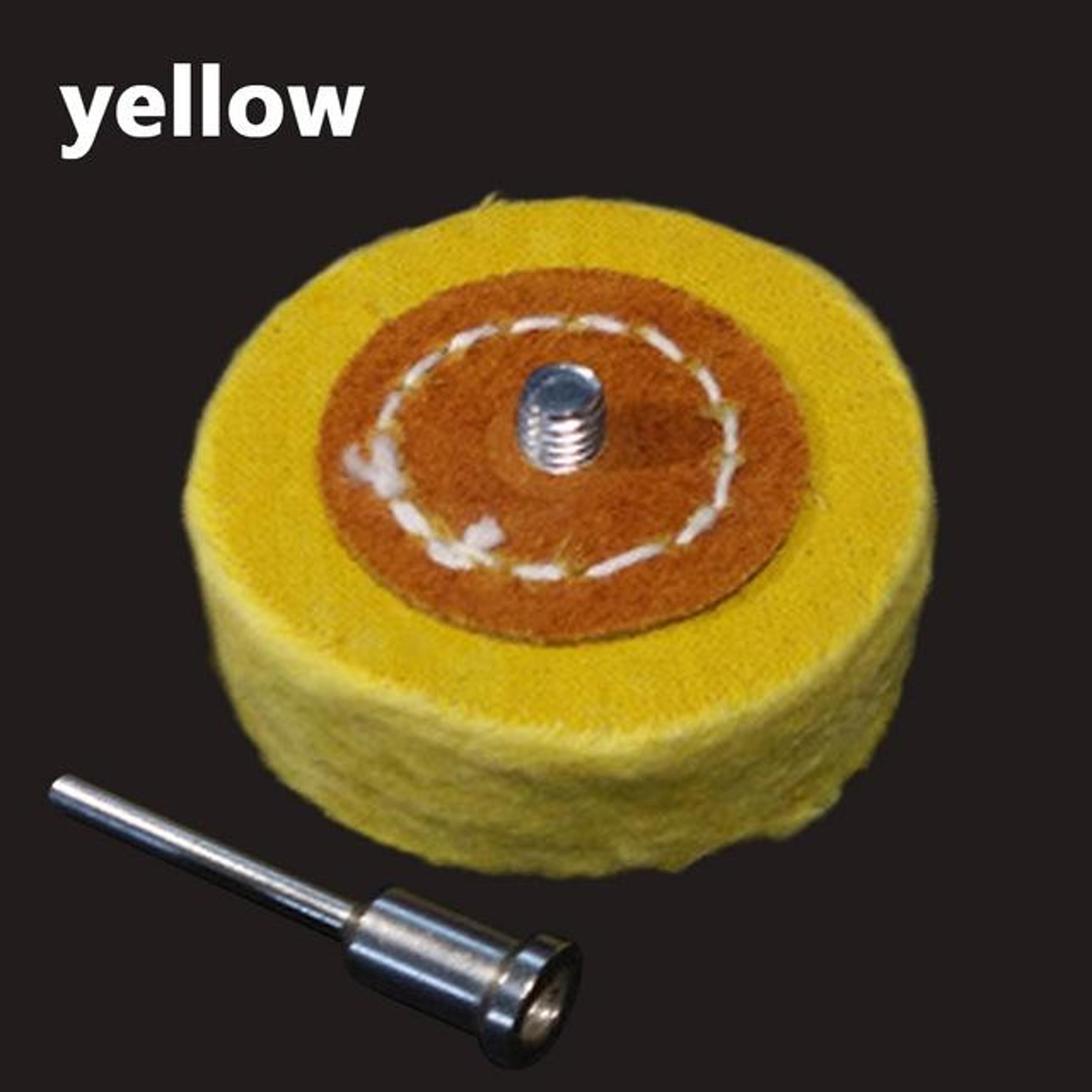 t-style polishing buffing wheel set for rotary tools dremel compatible cloth grinding brush kit