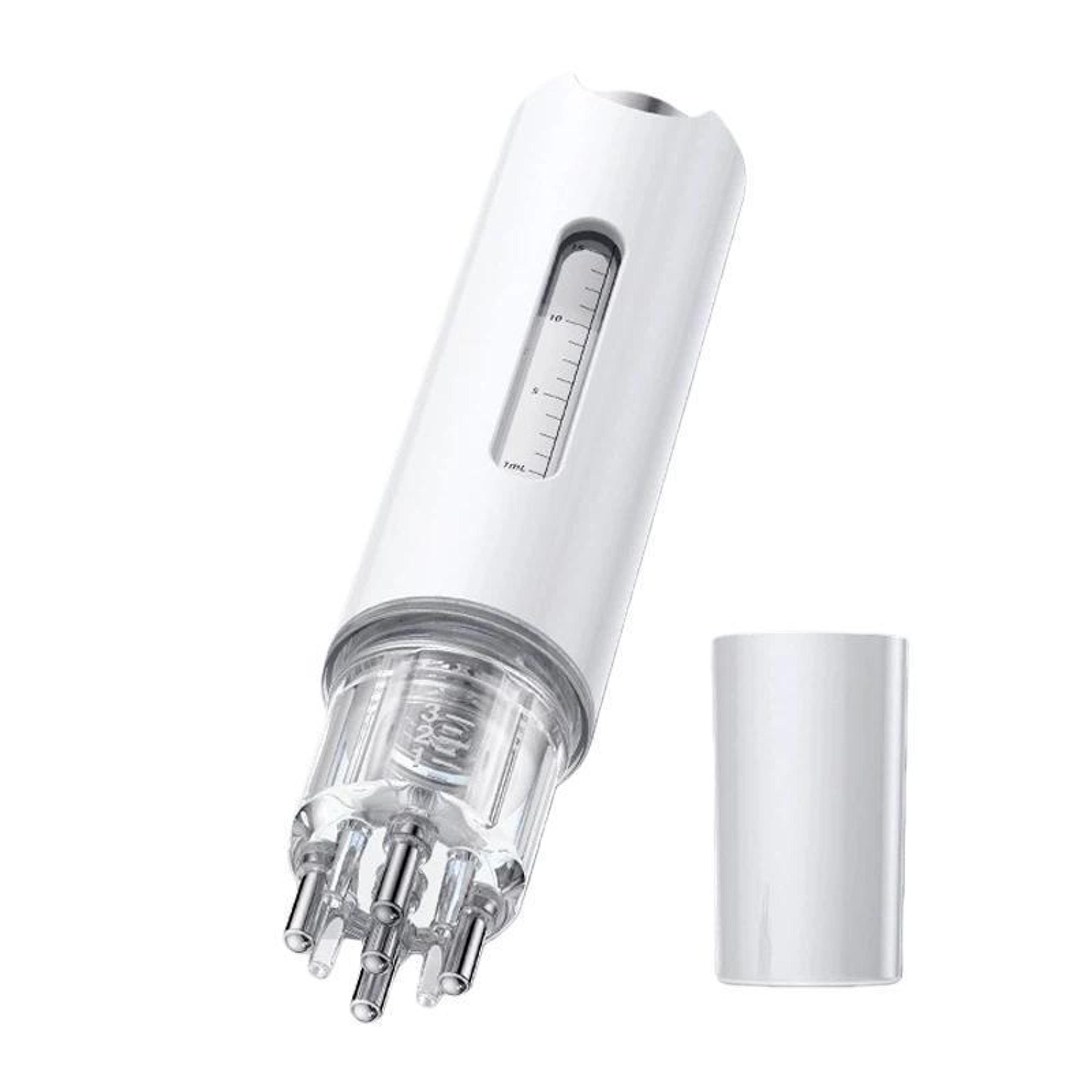 precision roller scalp applicator comb with serum chamber, leakproof hair treatment tool