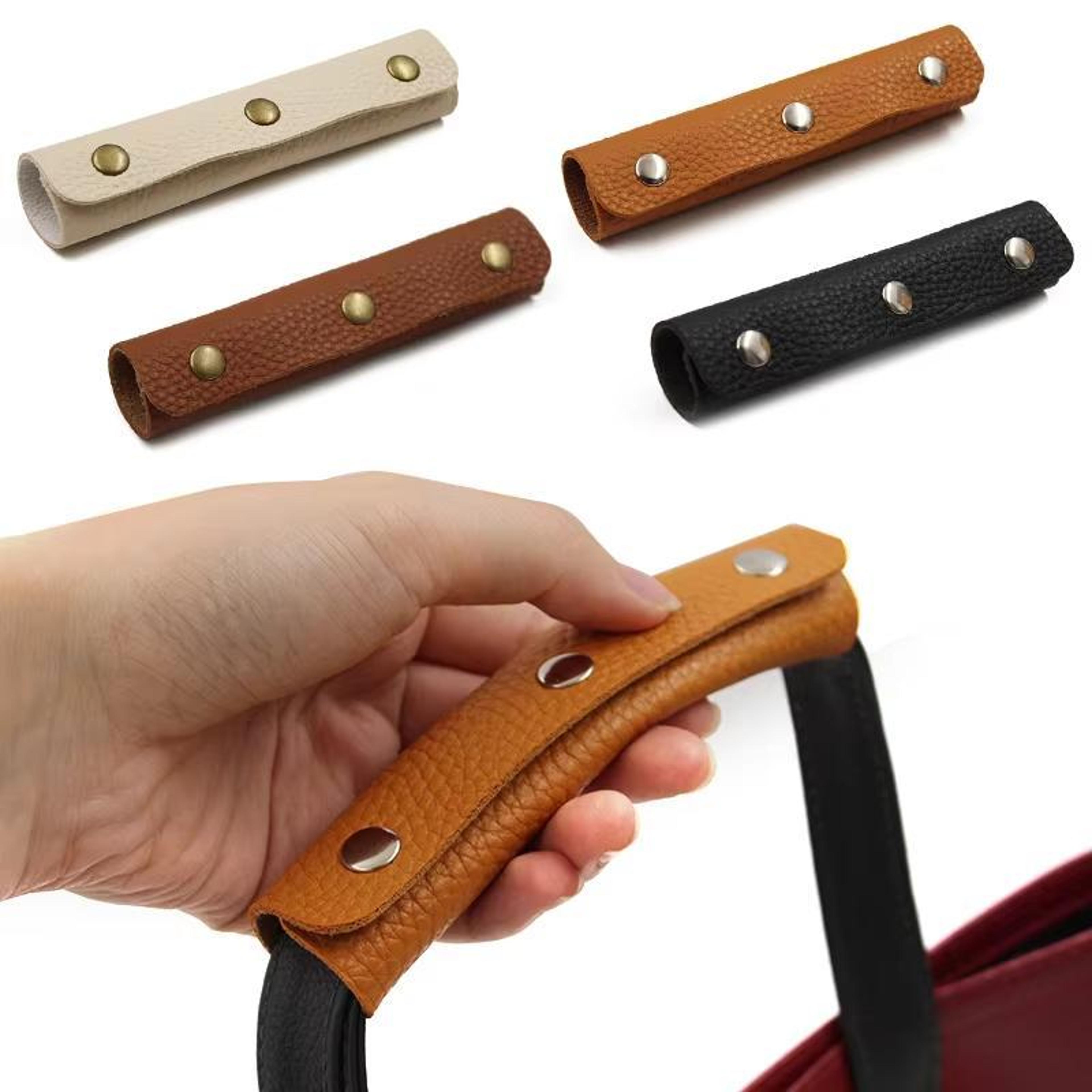 3-layer leather luggage handle protector strap cover anti-slip suitcase handle cover
