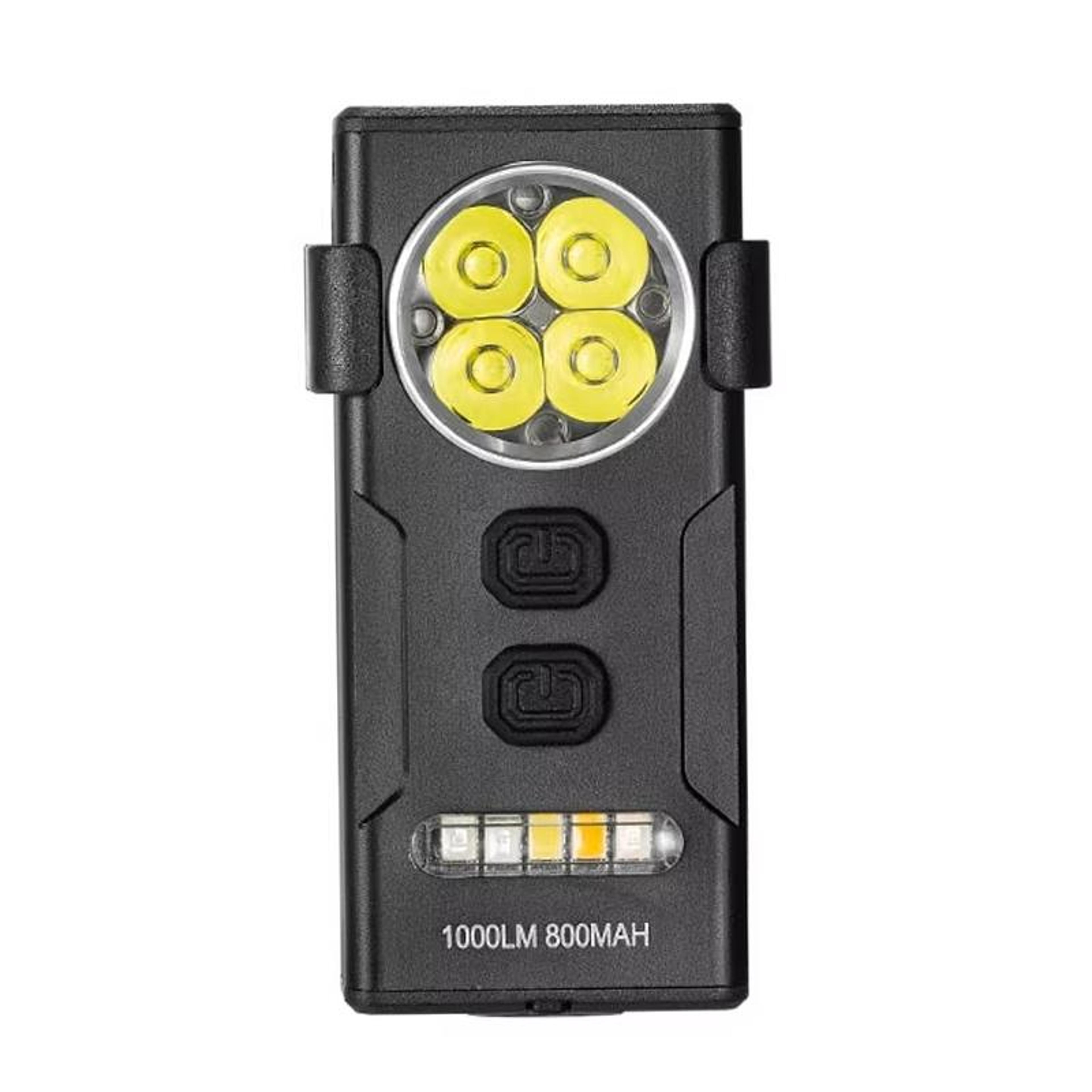 magnetic mini keychain work light usb rechargeable portable led flashlight