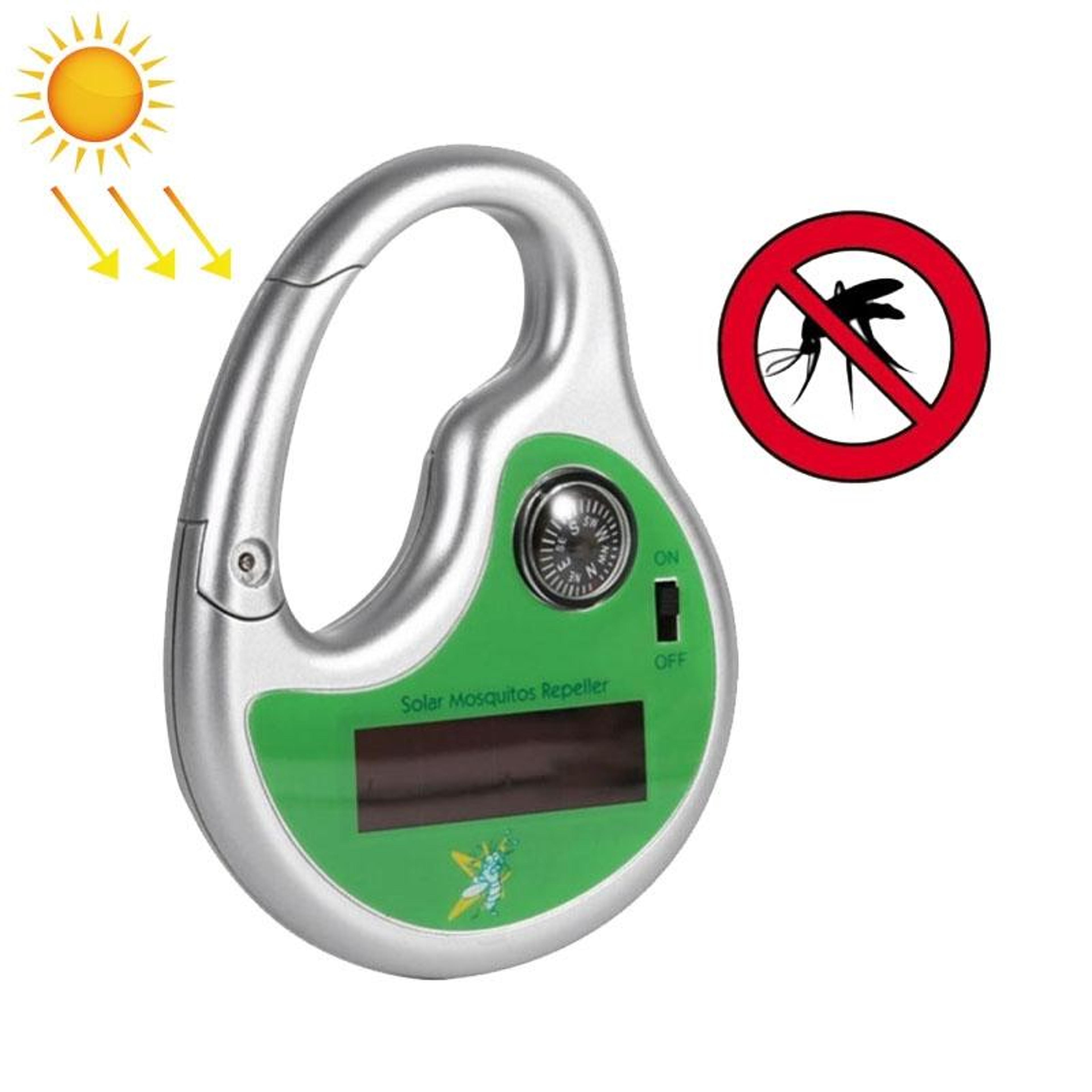 solar ultrasonic mosquito repeller portable outdoor insect repellent device