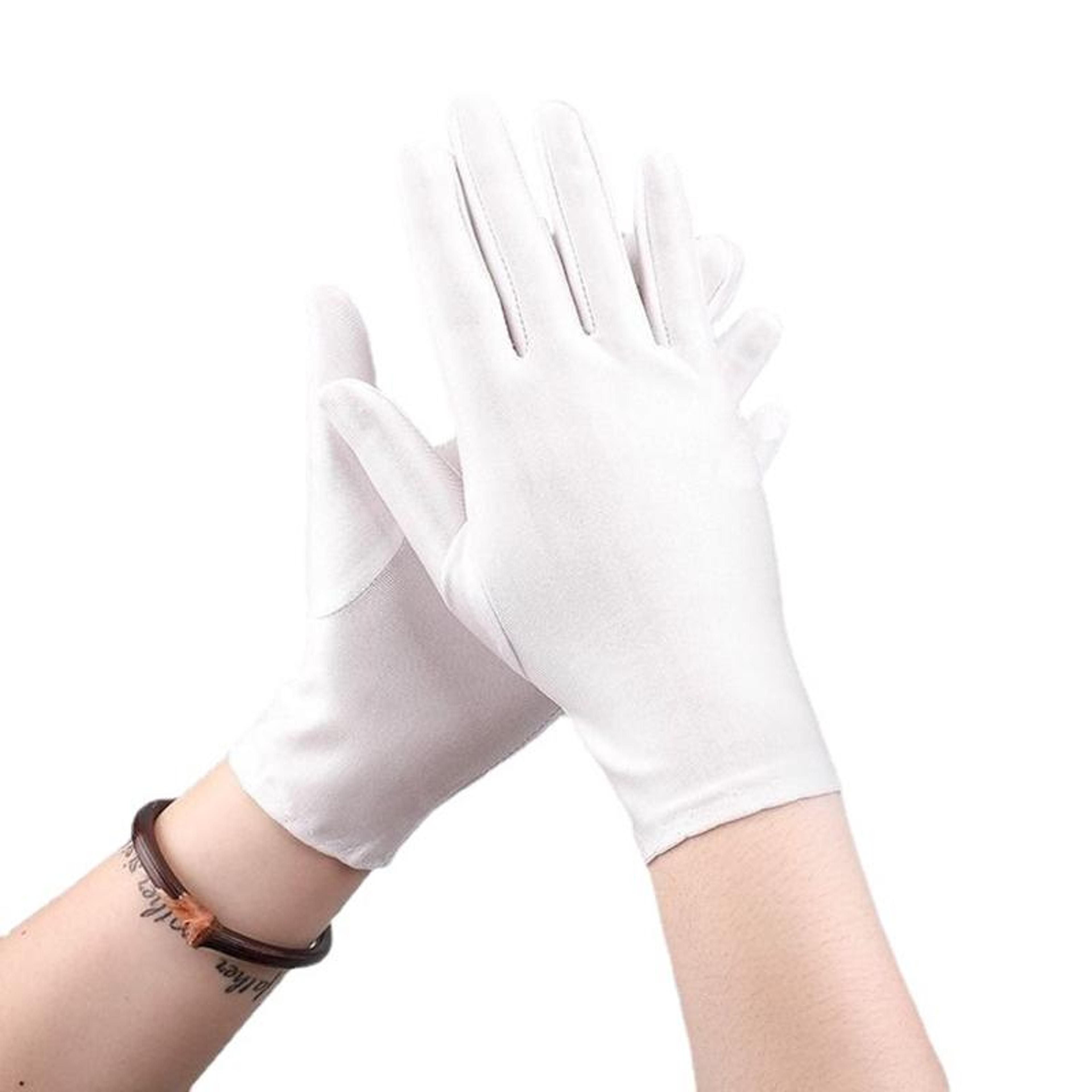 breathable anti-sweat work gloves, thickened cotton grip safety gloves for labor protection