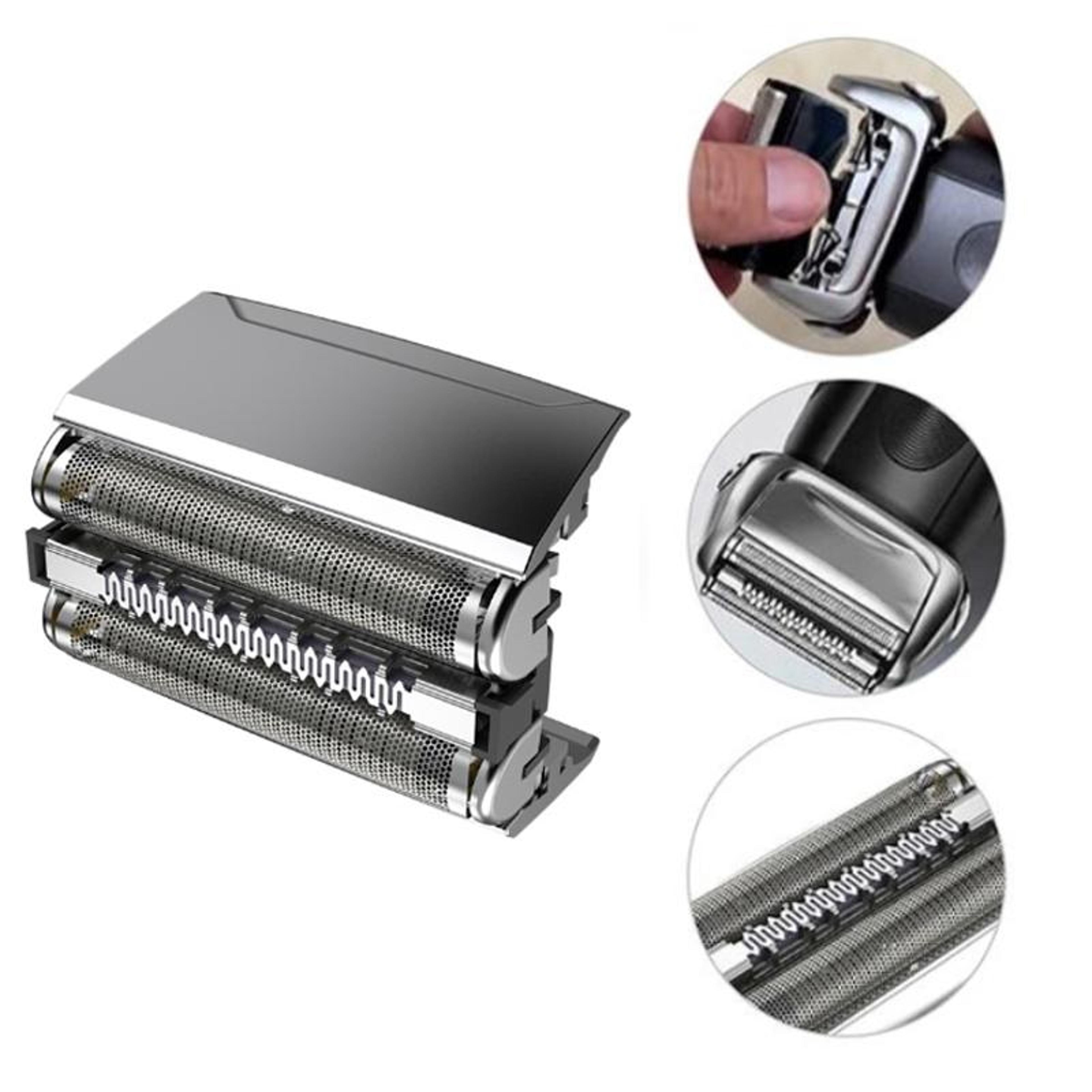 braun series 5 replacement shaver head 52s foil cutter for smooth skin grooming