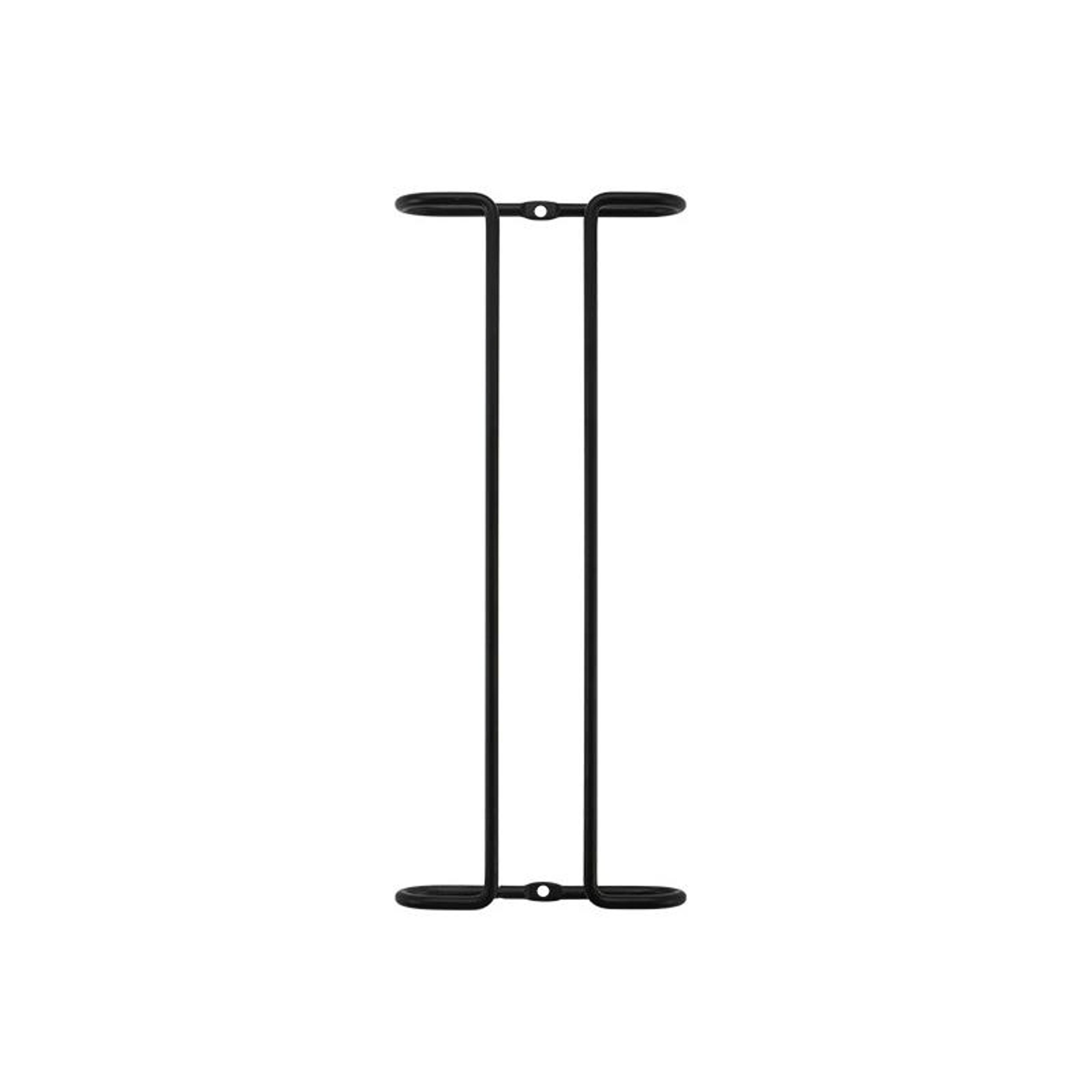 under cabinet wine glass rack metal stemware holder for space saving storage