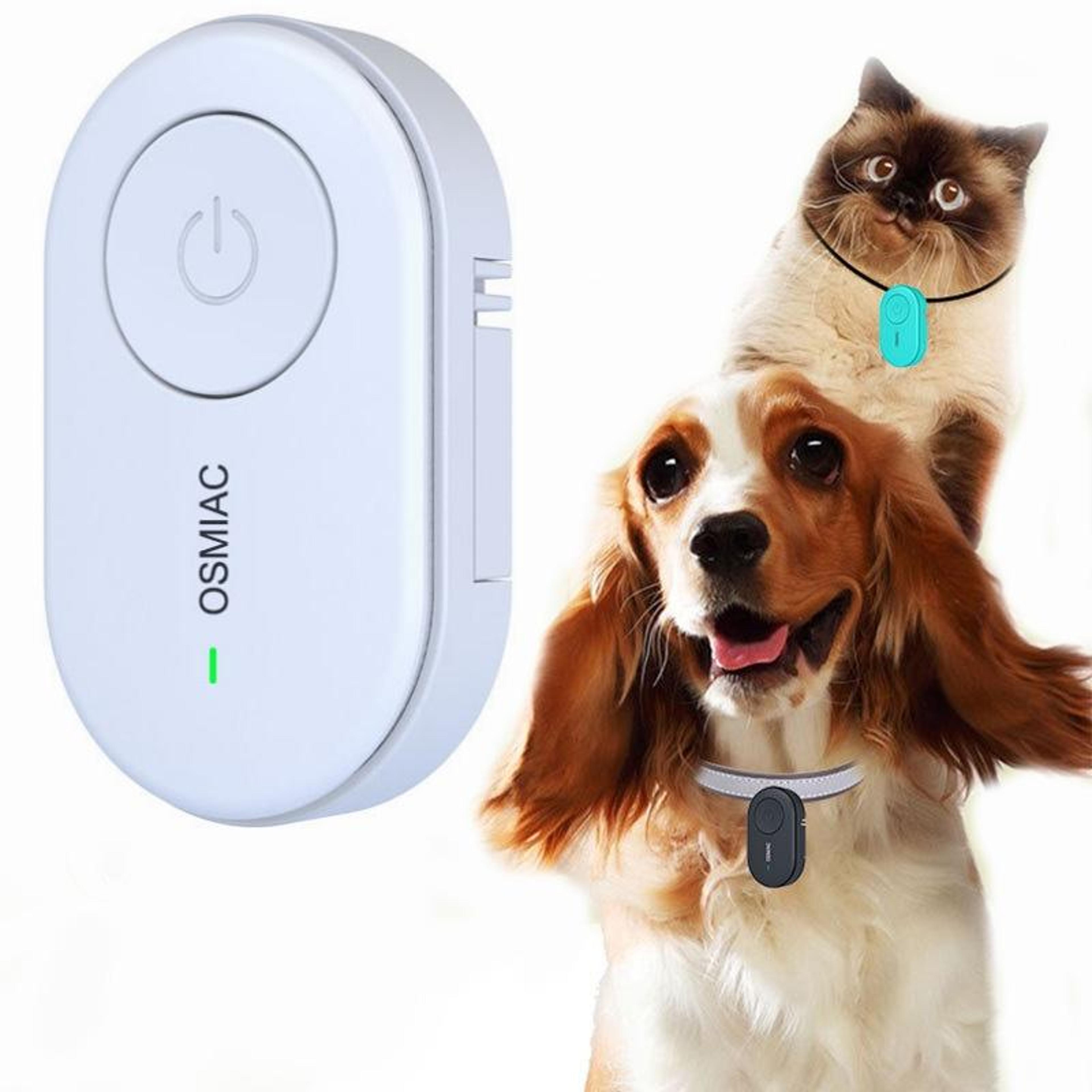 ultrasonic pet insect repellent collar portable flea & tick protection for cats & dogs