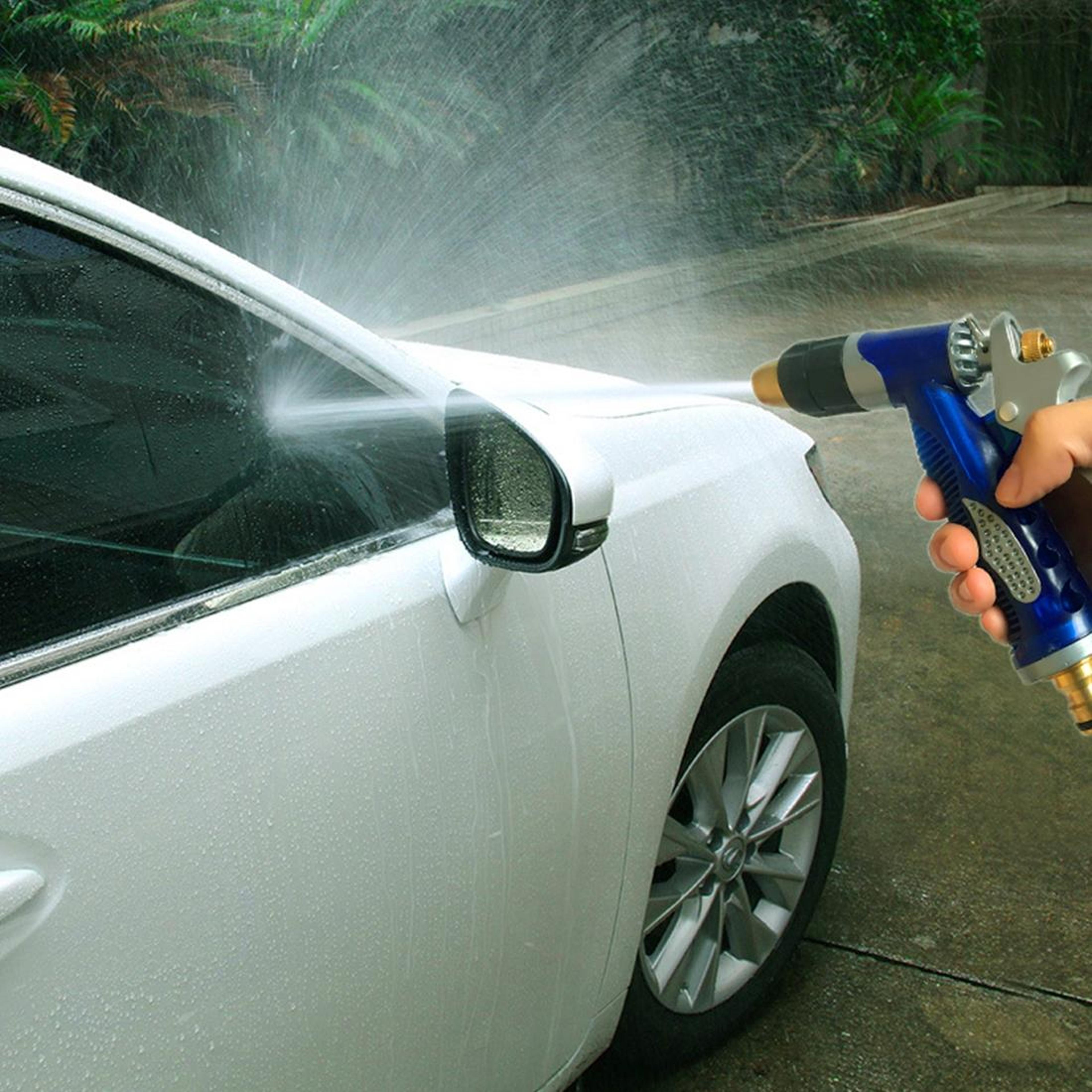 high pressure hose nozzle copper spray gun for car wash & garden cleaning
