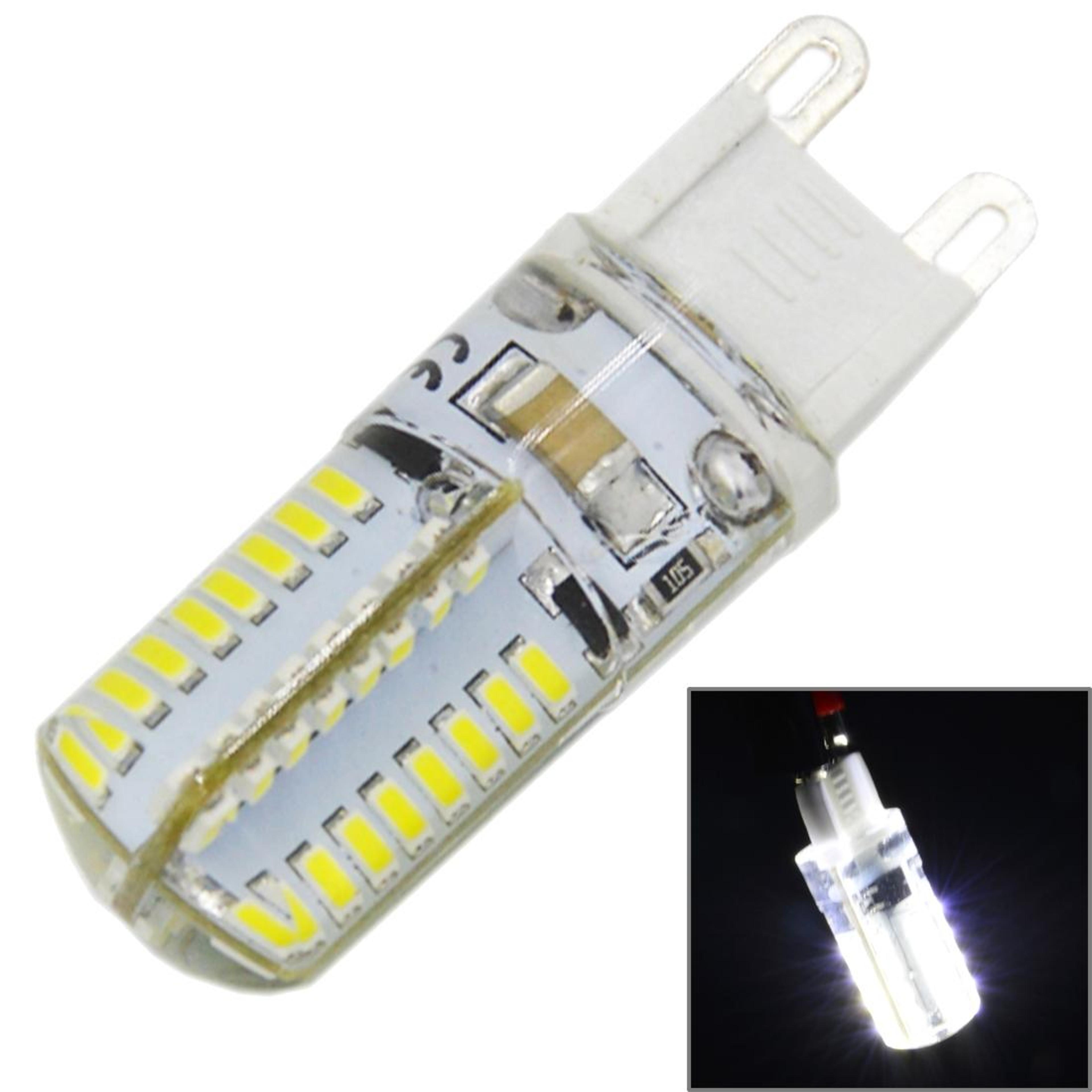 4w led corn bulb 210lm soft silicone light compact energy saving lamp