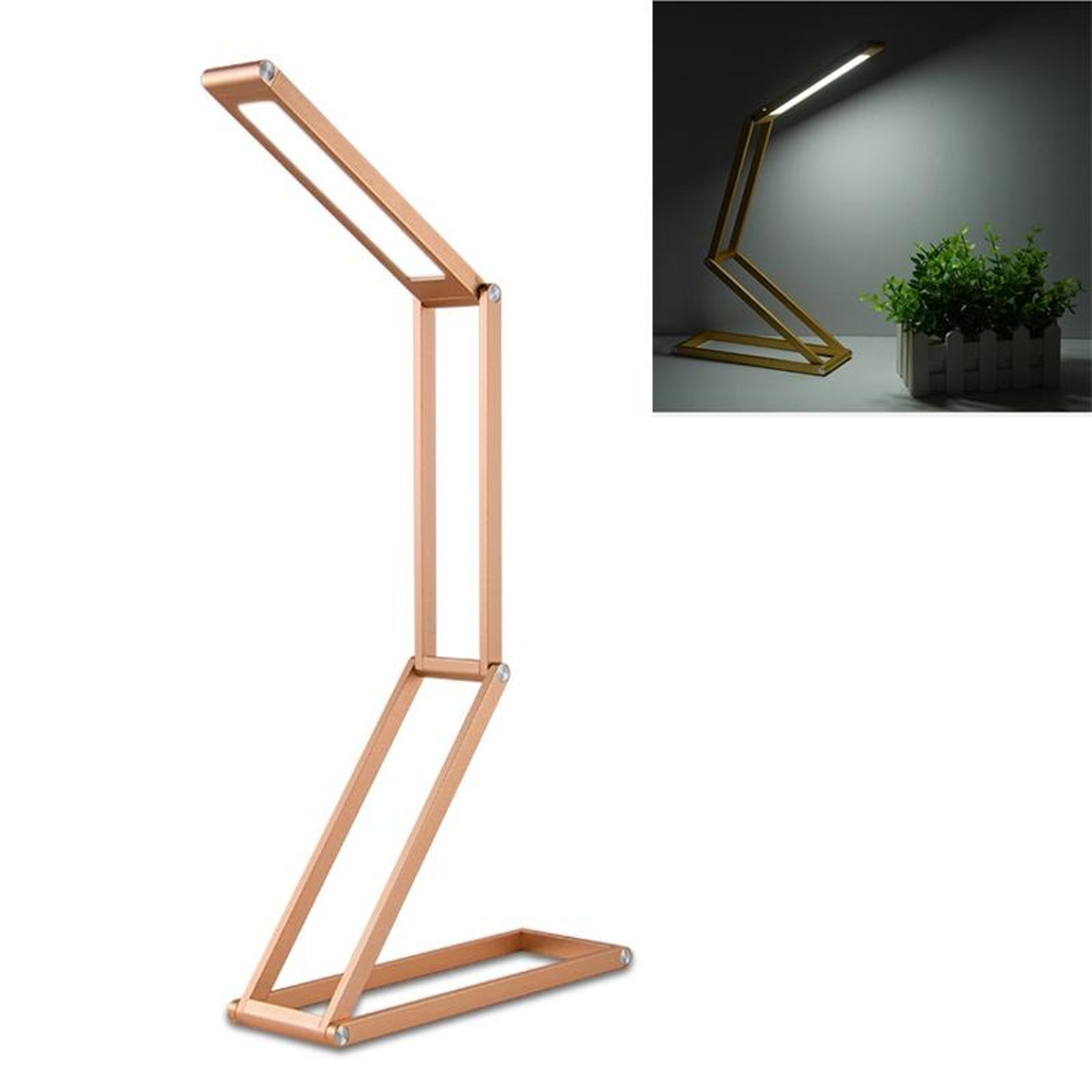 foldable led desk lamp usb rechargeable eye protection light for study and work