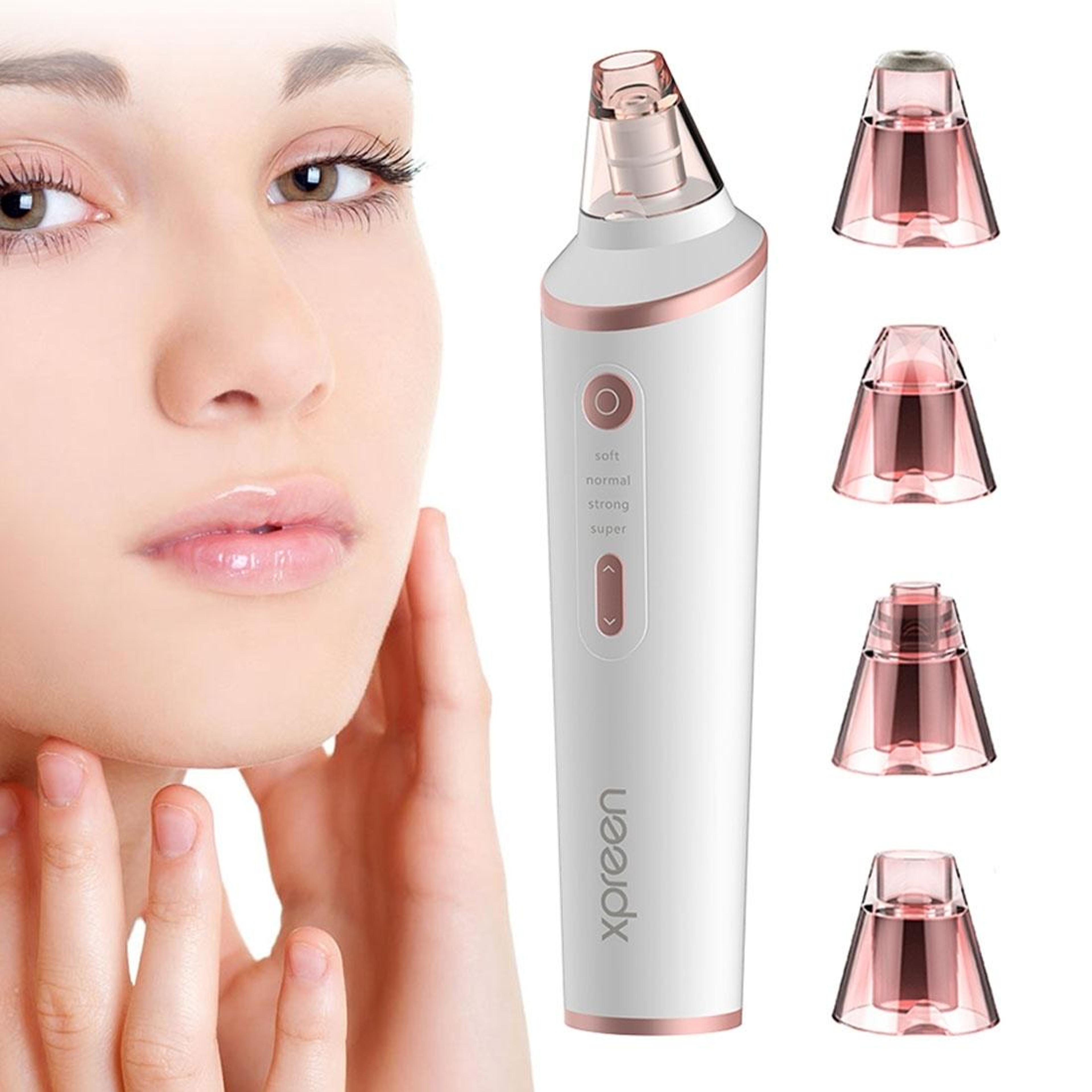 blackhead remover pore vacuum with led light & wireless charging