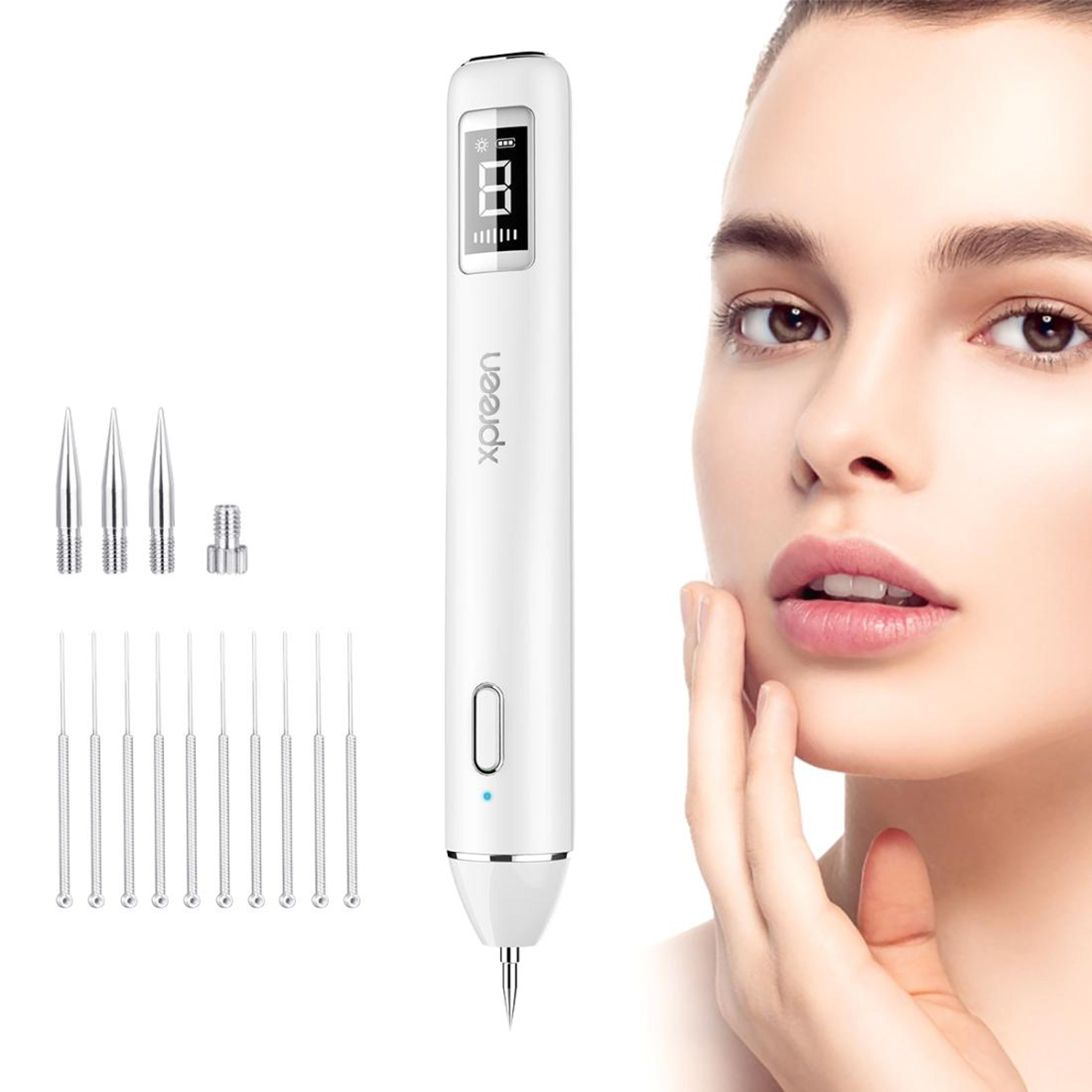 professional dark spot remover pen with led screen & adjustable precision levels