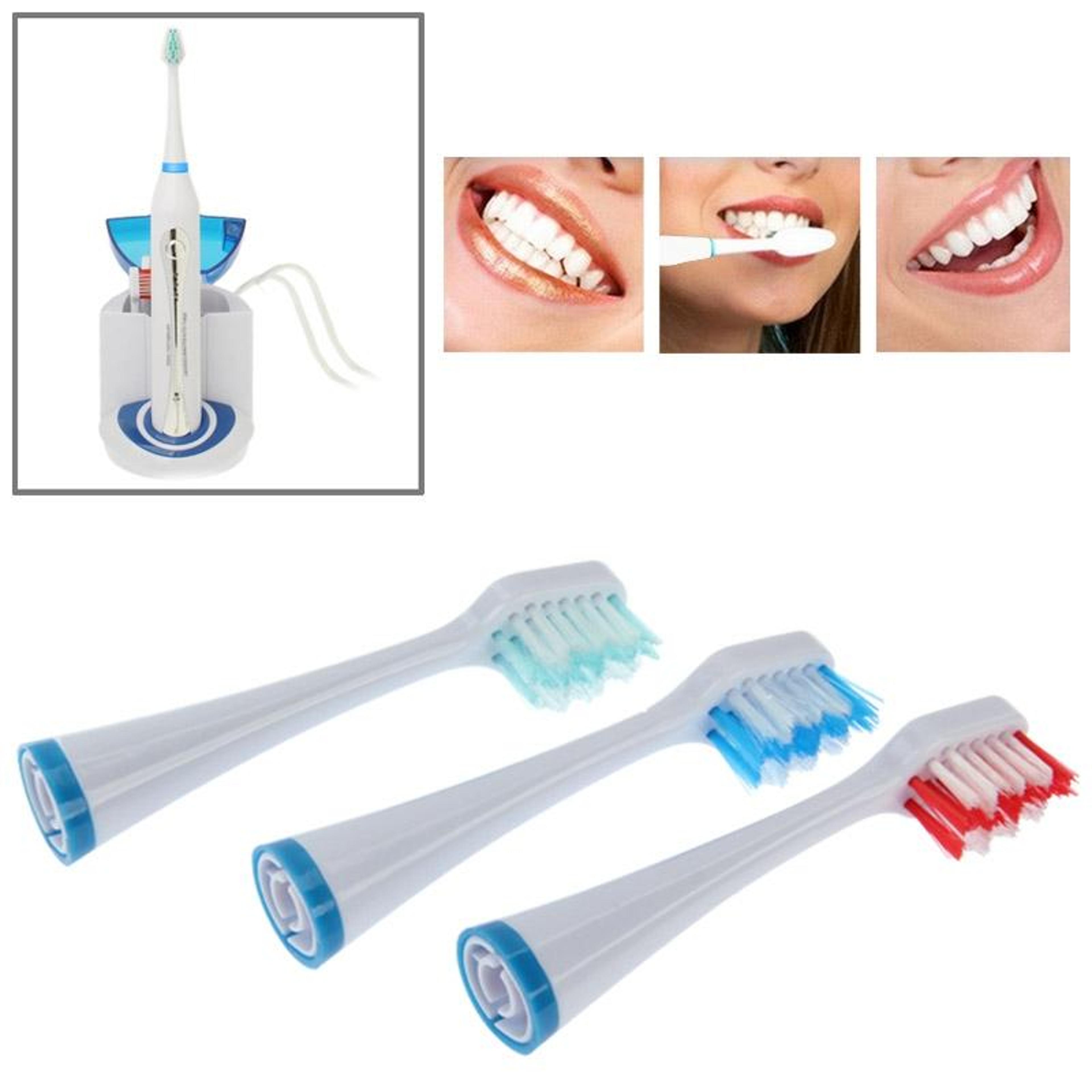 sonic electric toothbrush replacement heads 3pcs for deep oral care