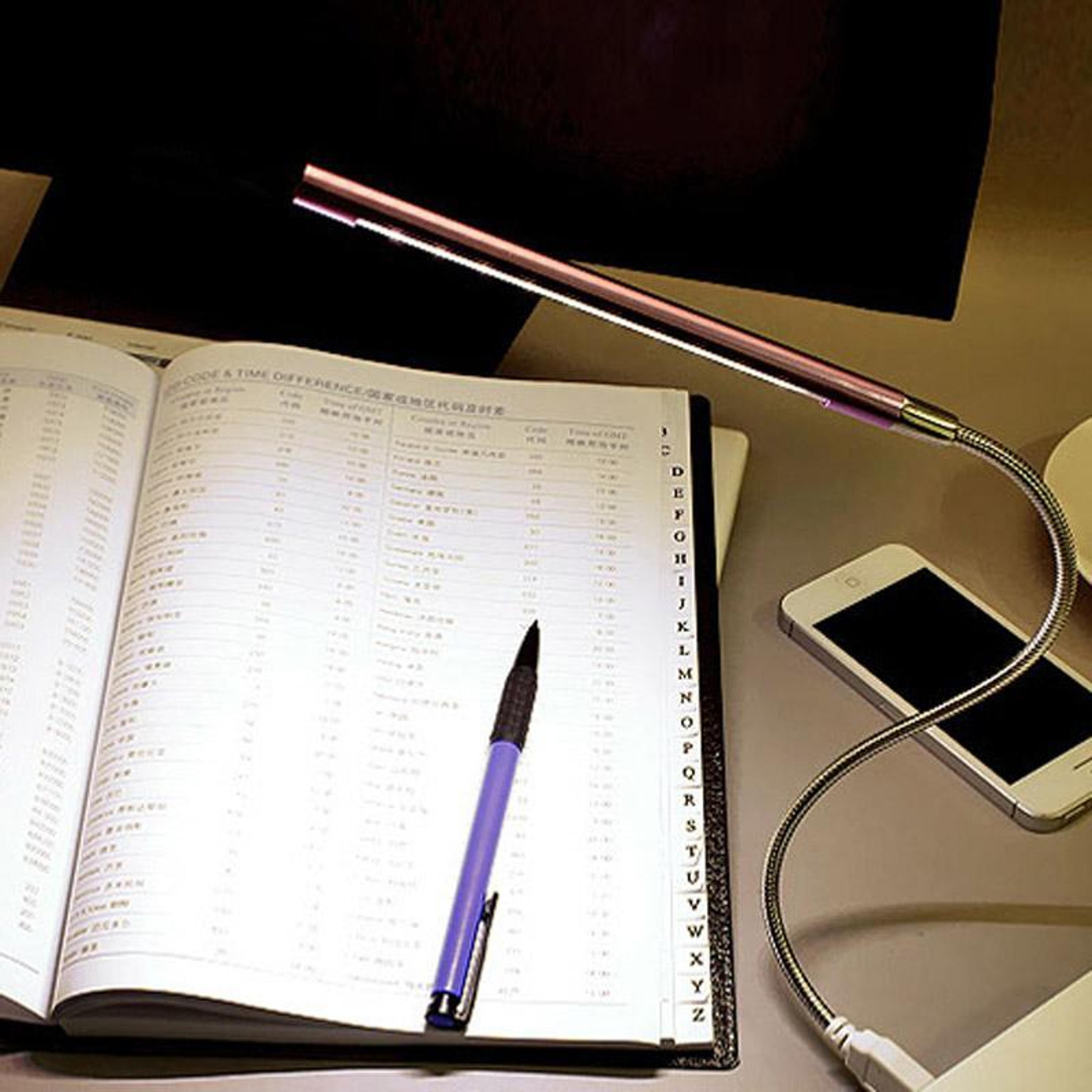 portable usb led light for laptop & travel reading