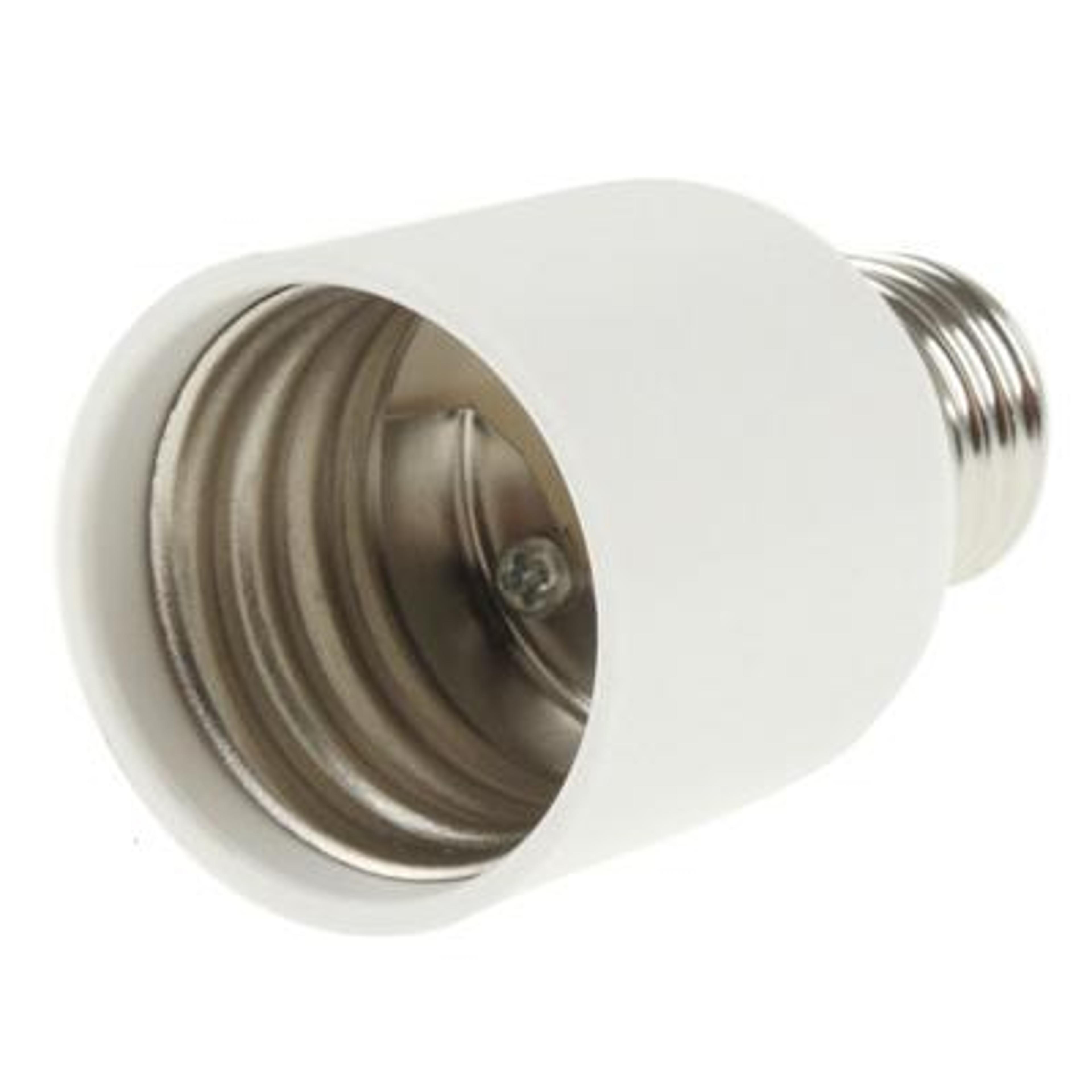 e40 to e27 light socket adapter converter for led and standard bulbs