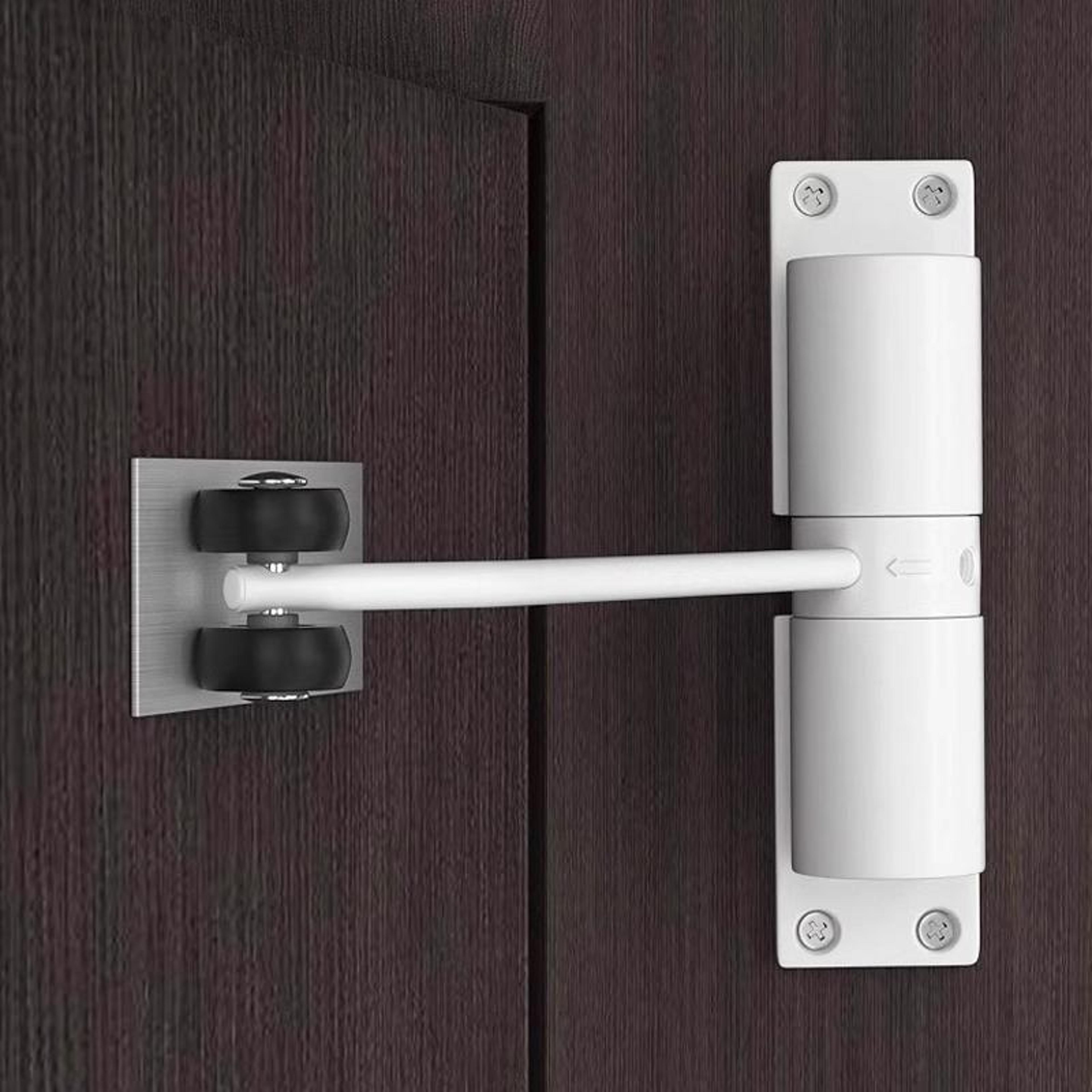 automatic door closer with silent spring buffer for home & office doors