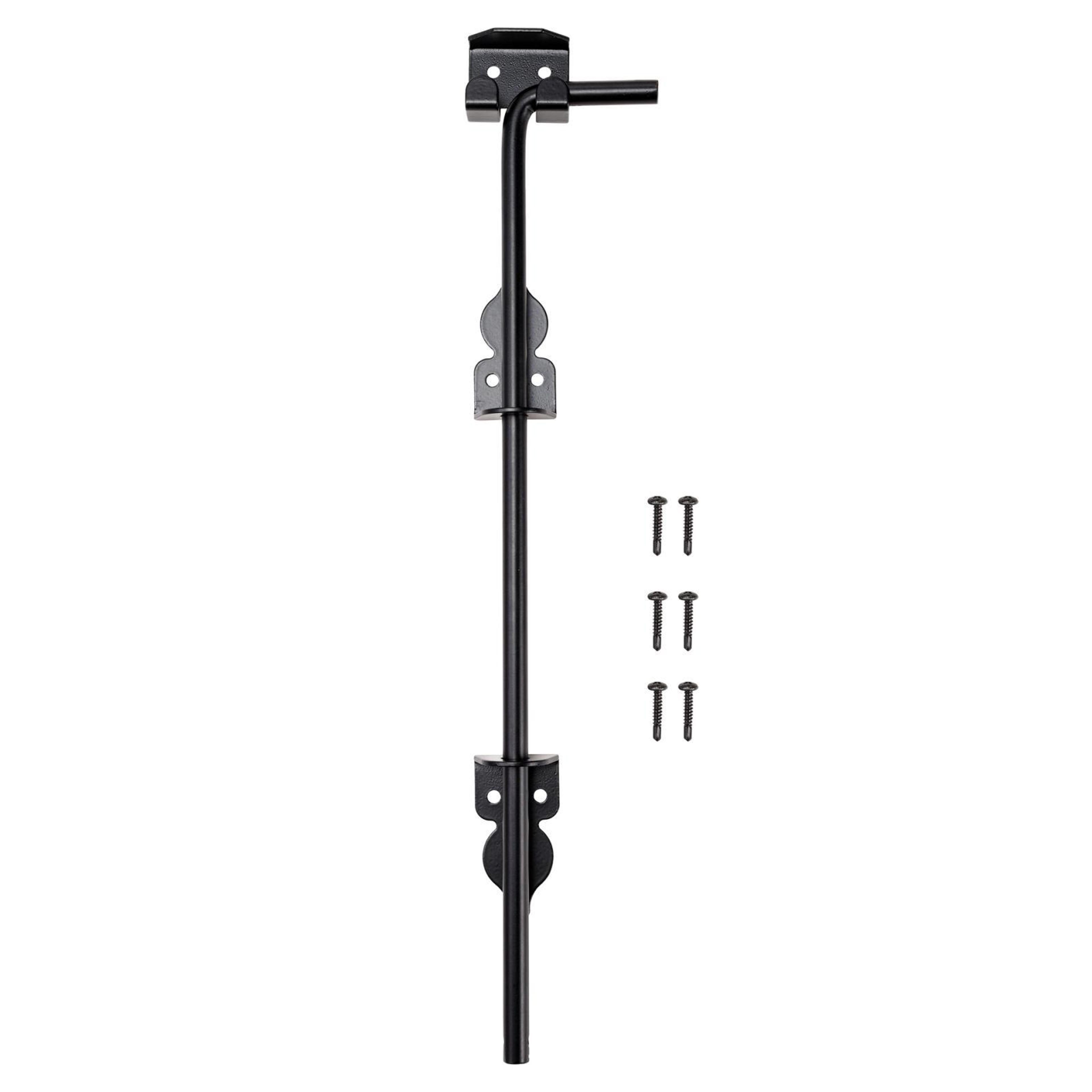 12-inch heavy duty fence gate latch for wooden gates and outdoor doors