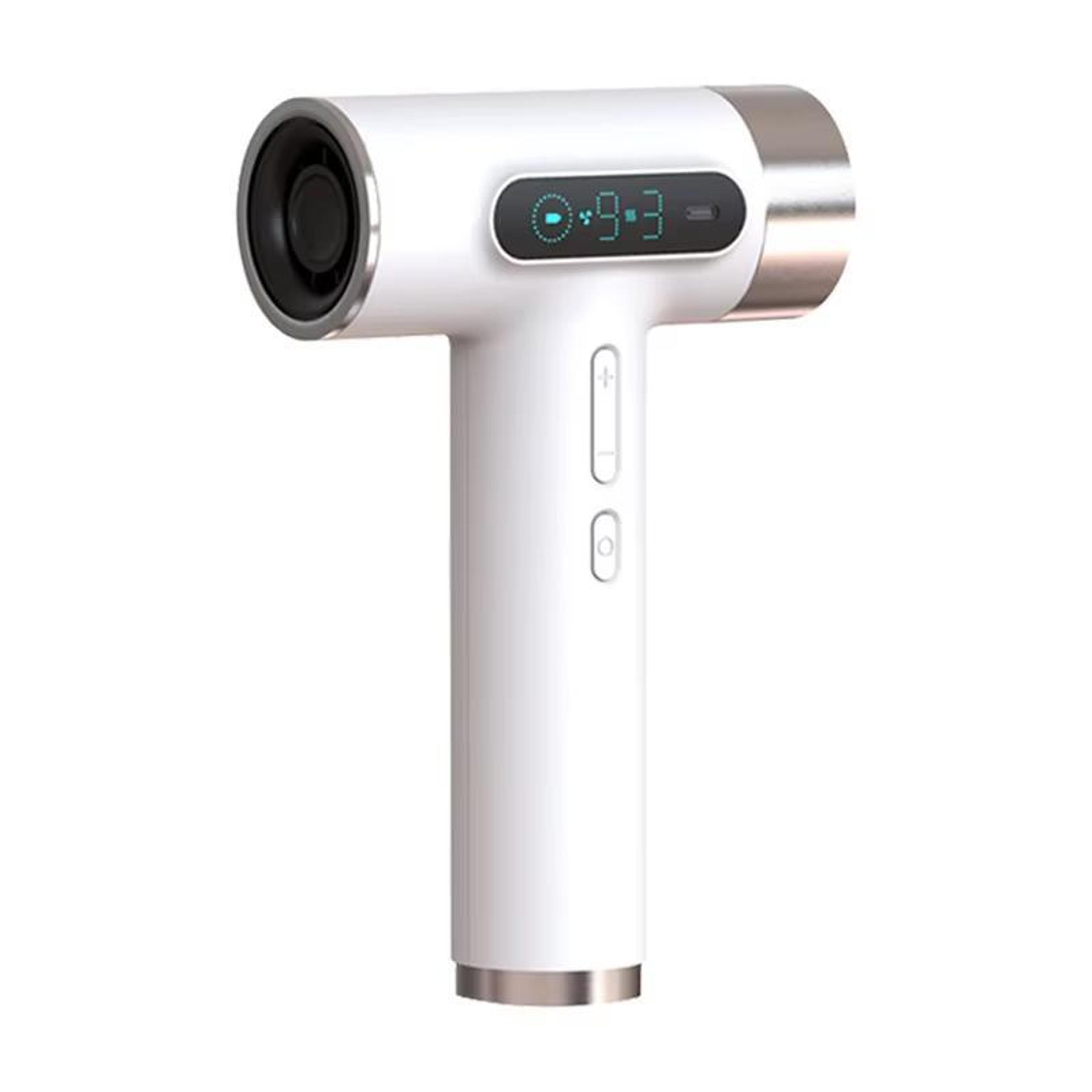 cordless high-speed hair dryer with 100,000 rpm motor & usb-c fast charging