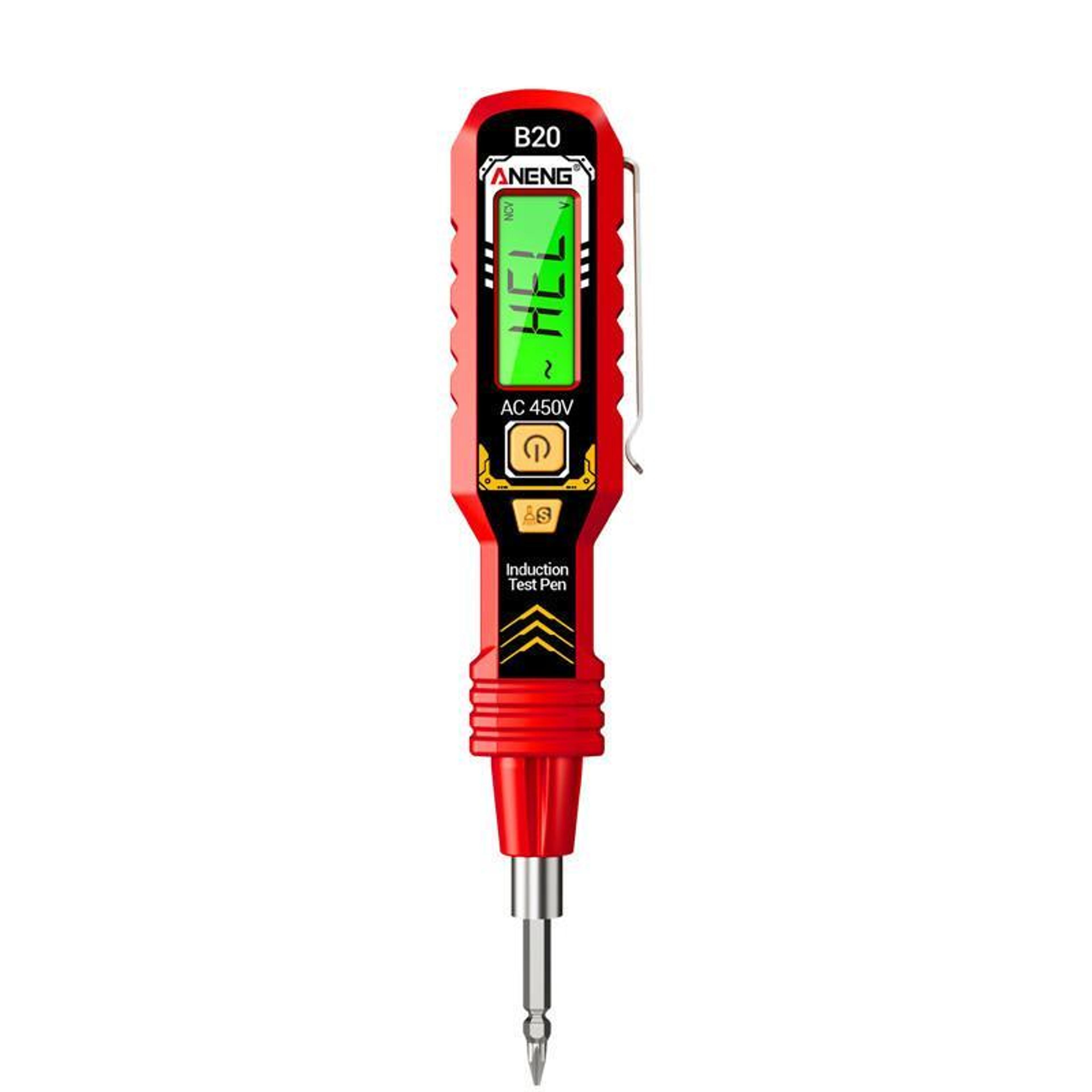 smart voltage tester pen with digital display & non-contact breakpoint detection