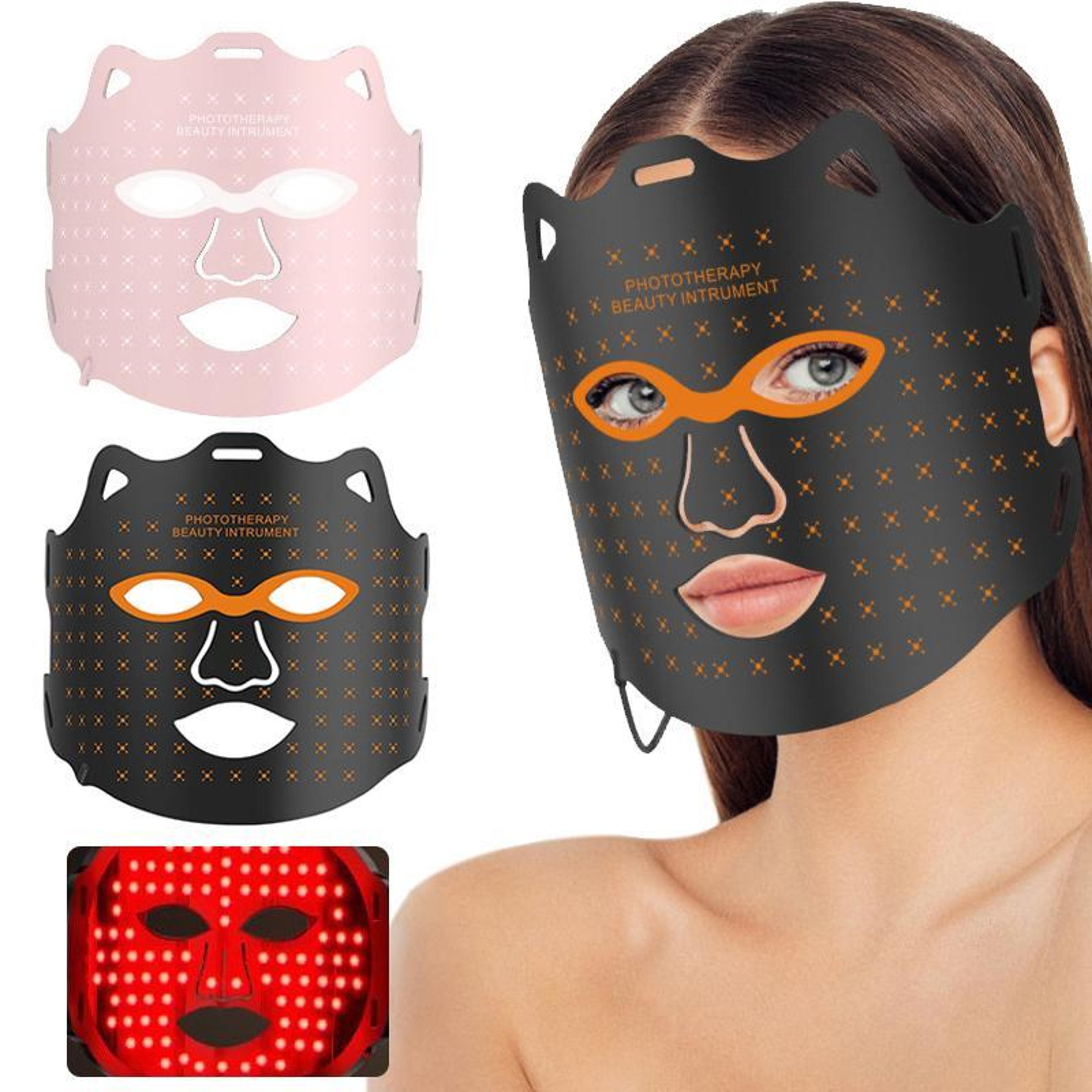 7 color led face mask for skin rejuvenation and anti aging therapy