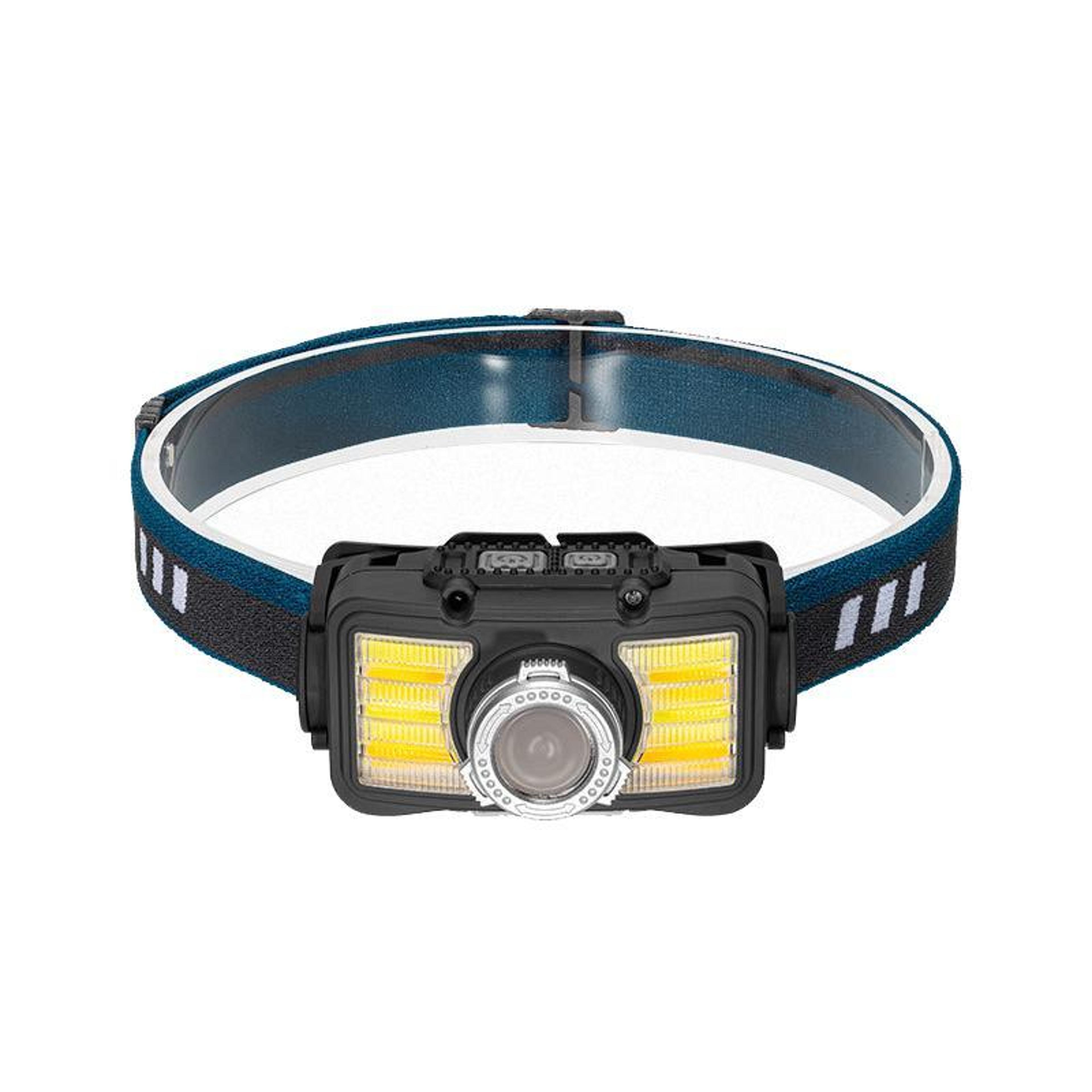 cob motion sensor led headlamp rechargeable mini fishing and camping light