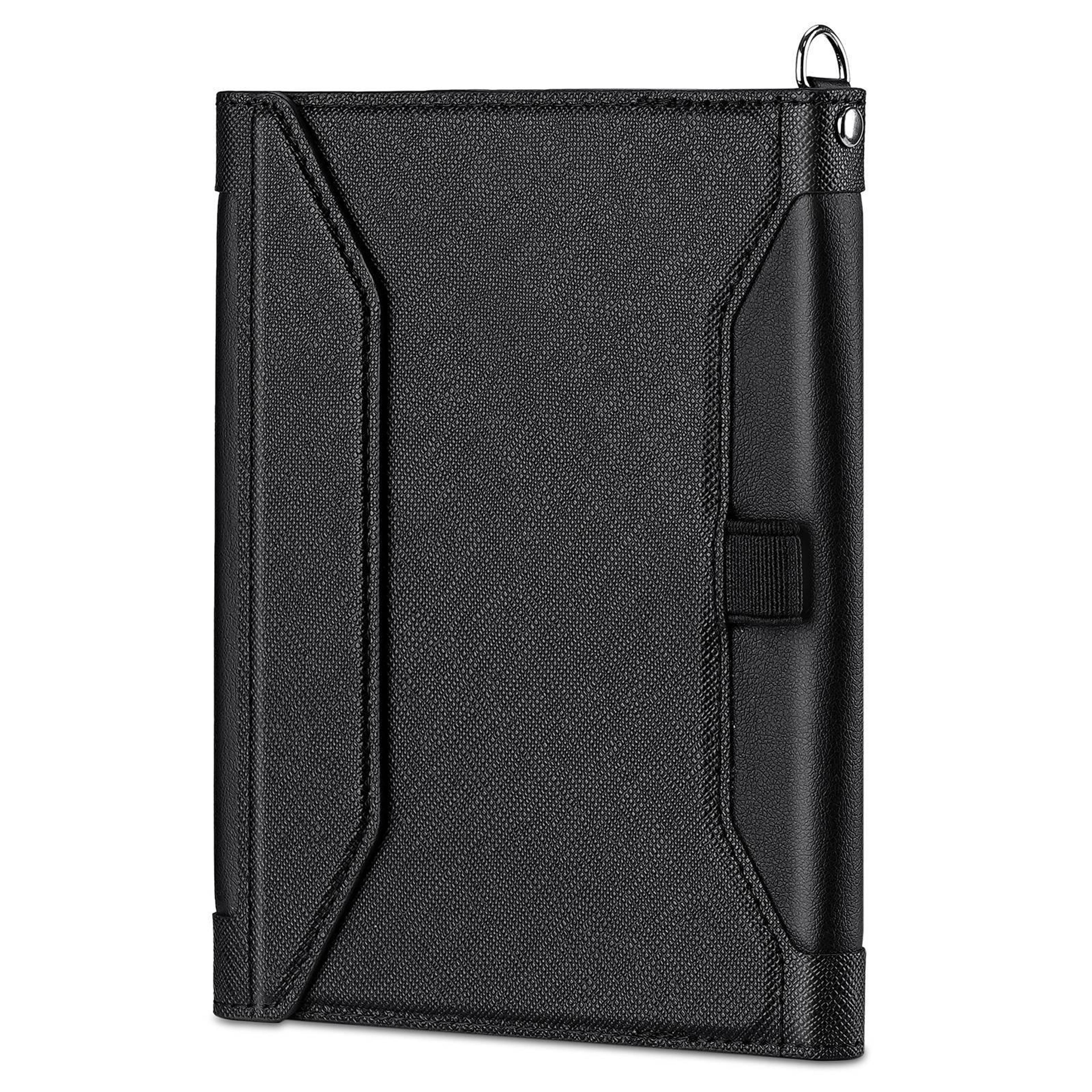 rfid travel passport wallet with magnetic closure and 9 card slots