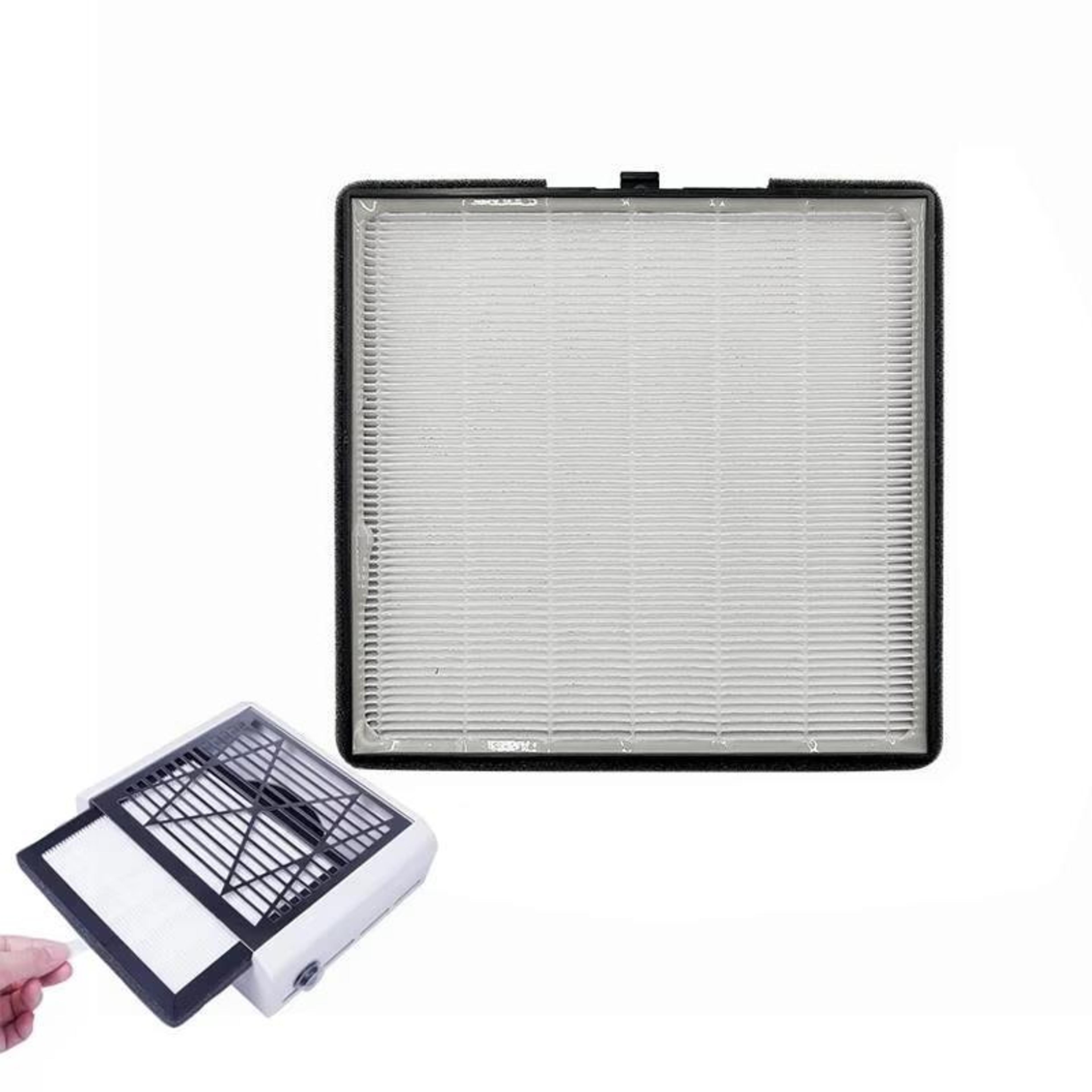 professional nail dust collector filter replacement for pull-out nail vacuum cleaner