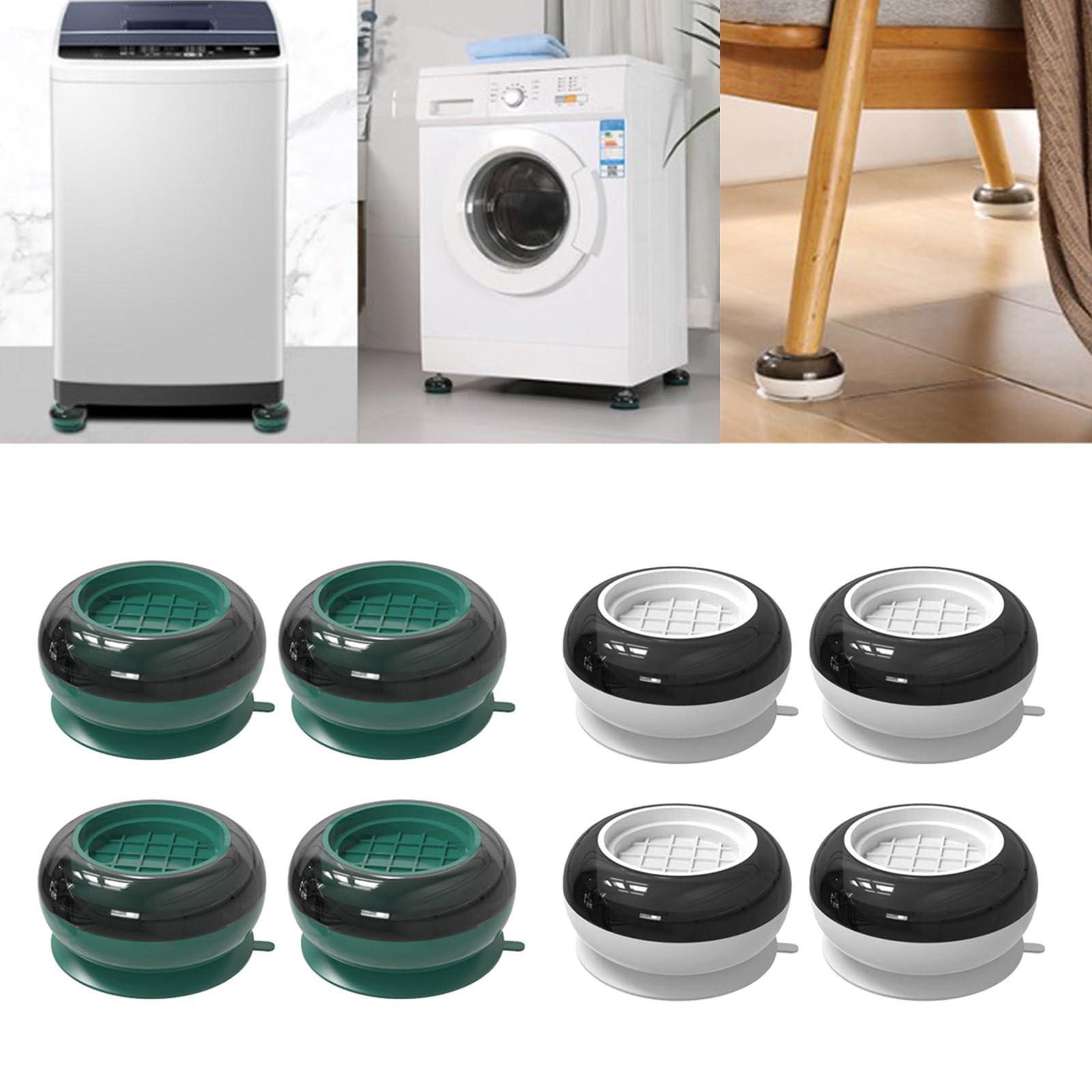 4pcs anti vibration pads for washing machine and furniture non slip height booster feet