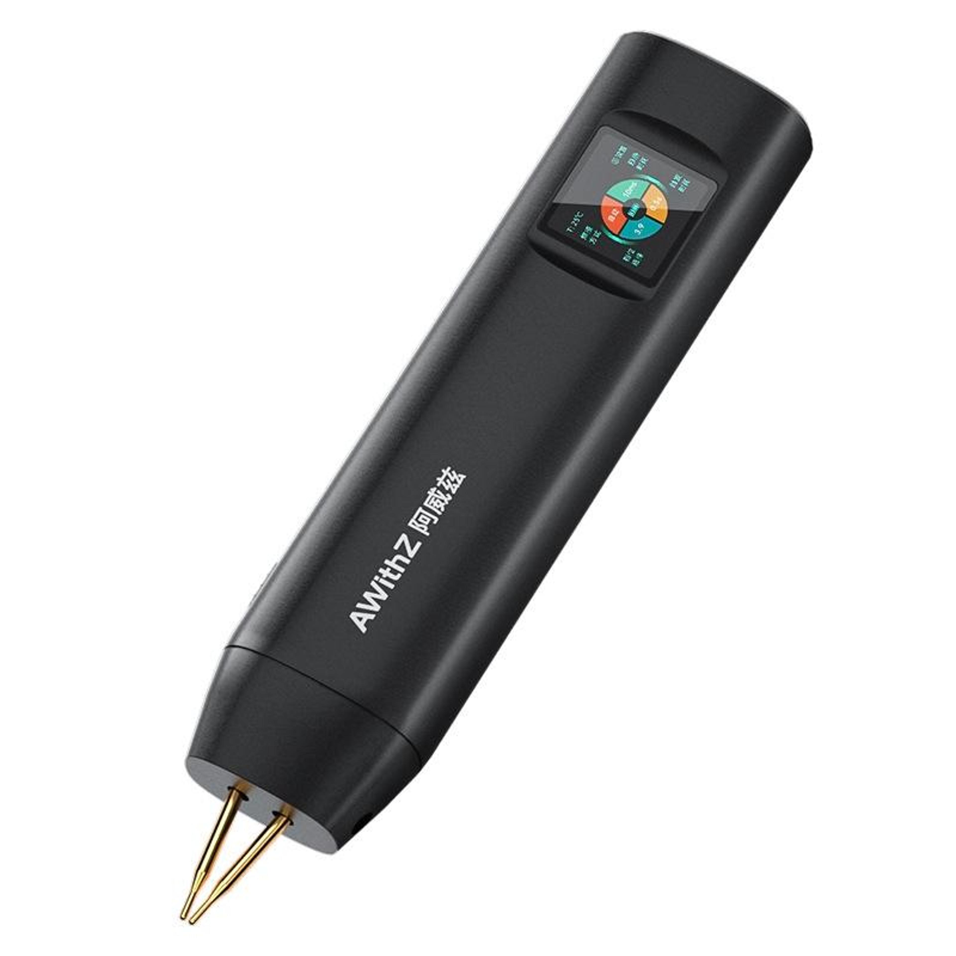 portable battery spot welder with color screen for nickel sheet lithium pack repair