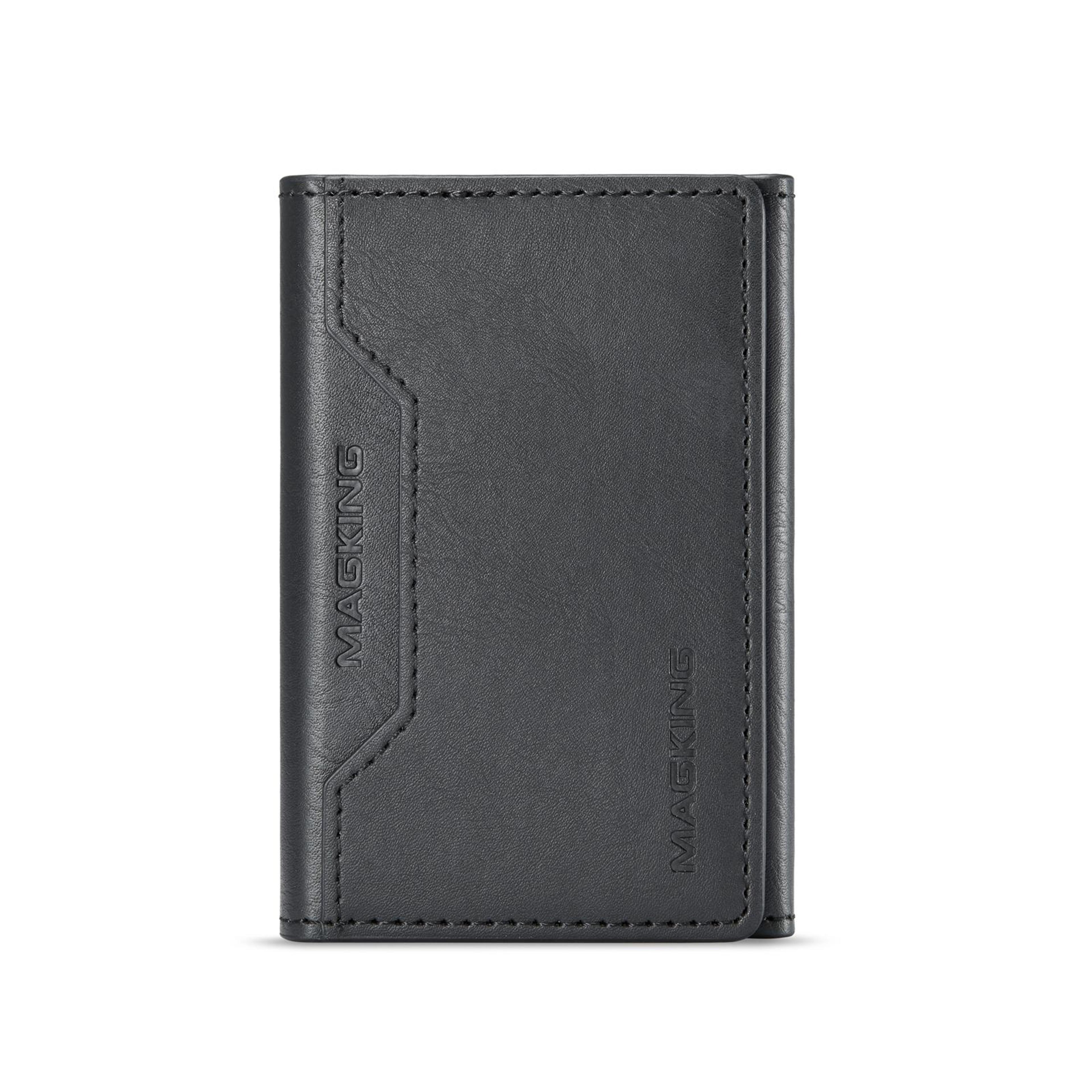 magsafe rfid wallet card holder leather phone stand case