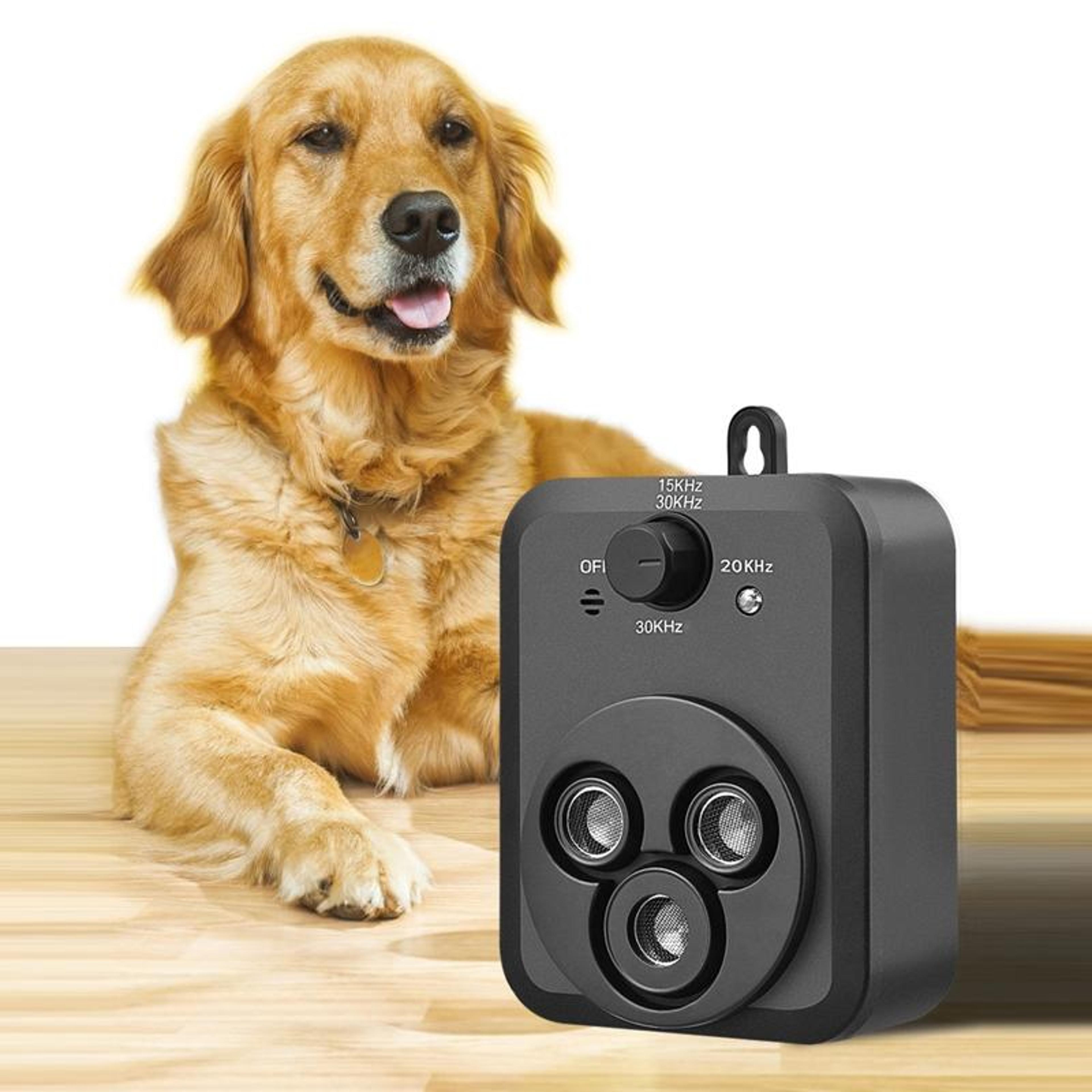 ultrasonic bark control device for outdoor dog training & noise reduction
