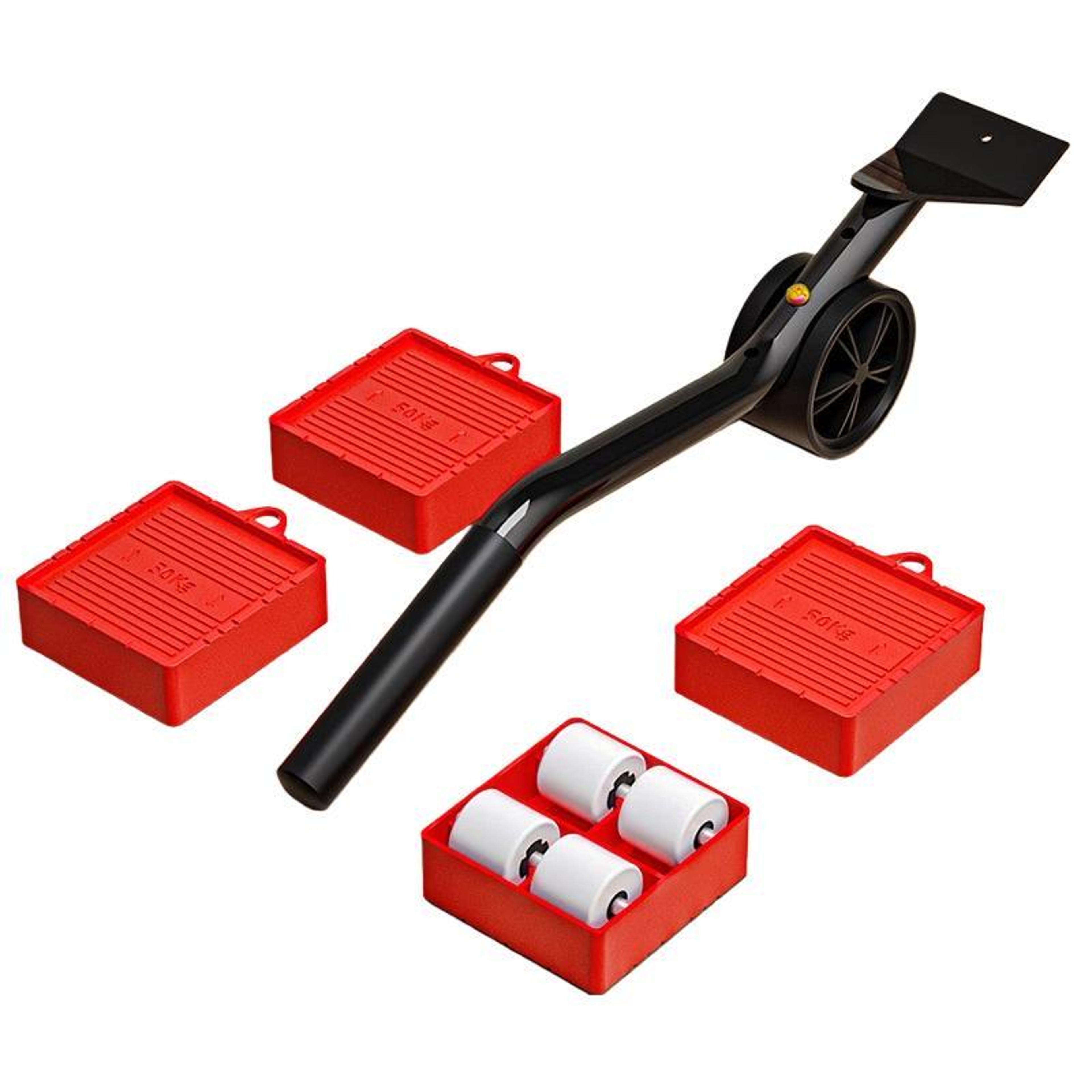 furniture moving tool set with silent wheels & heavy duty lifter