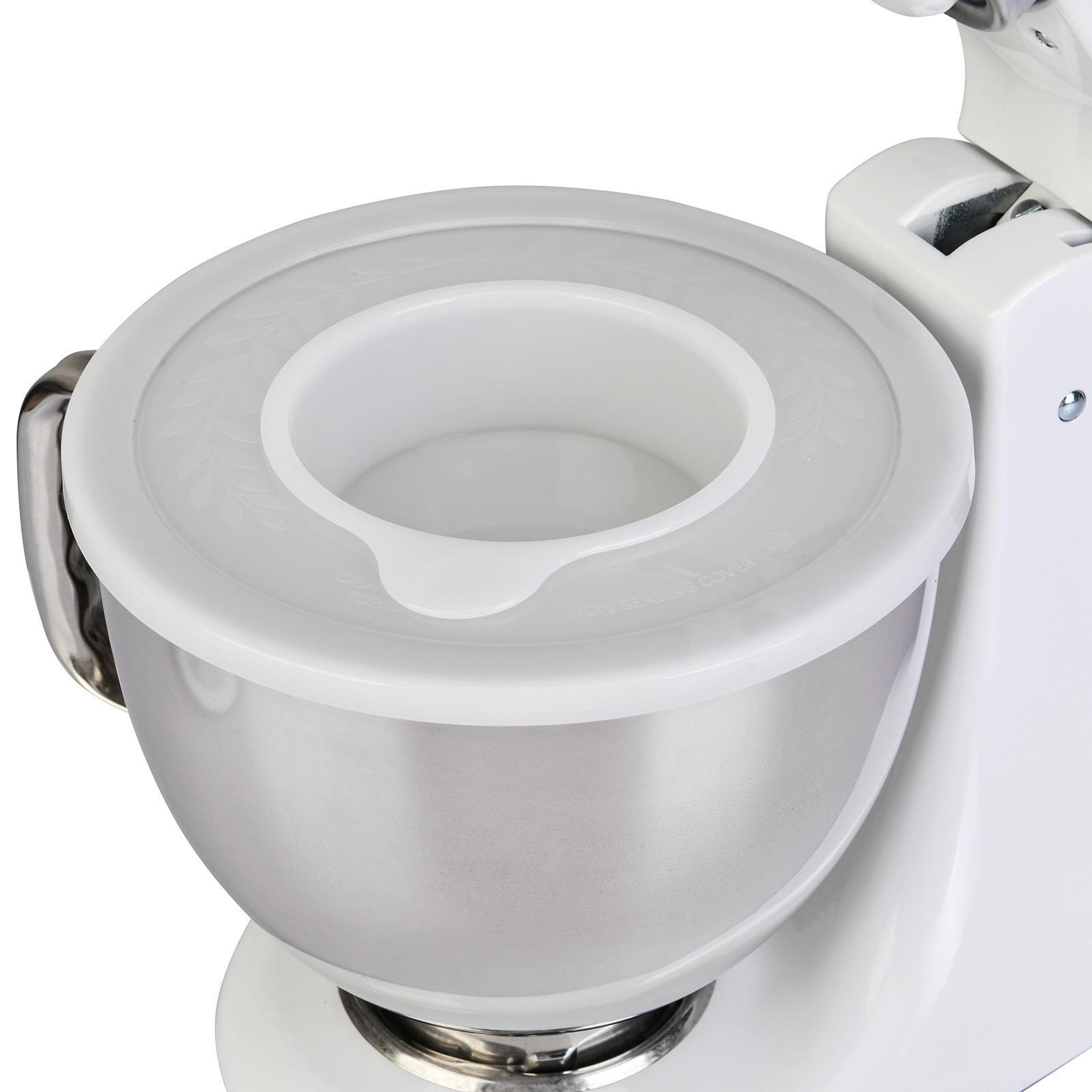 kitchen 4.5-5 qt mixer splash guard cover with pouring chute and mess-free shield