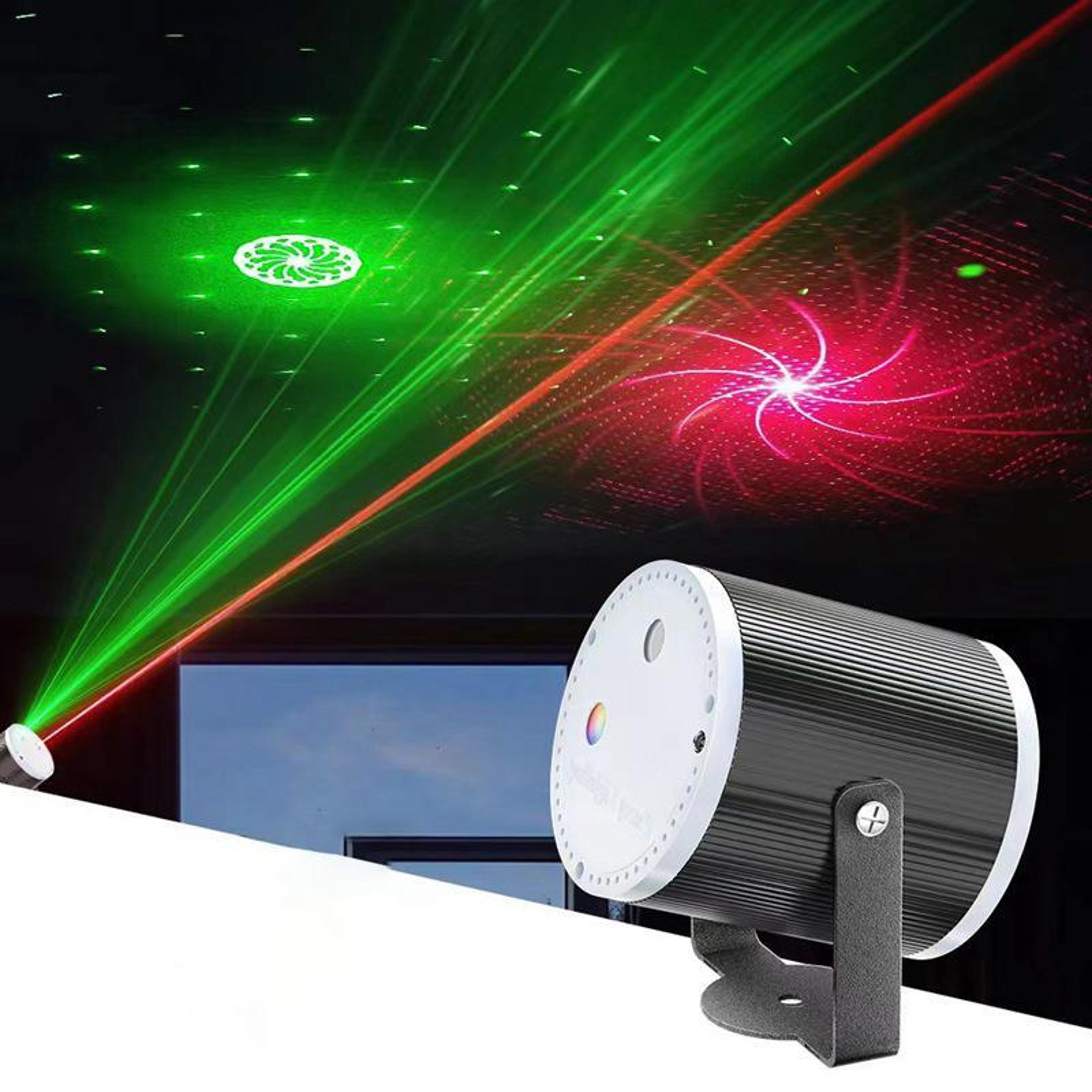 mini laser stage light starry sky projector for parties, weddings & dj events