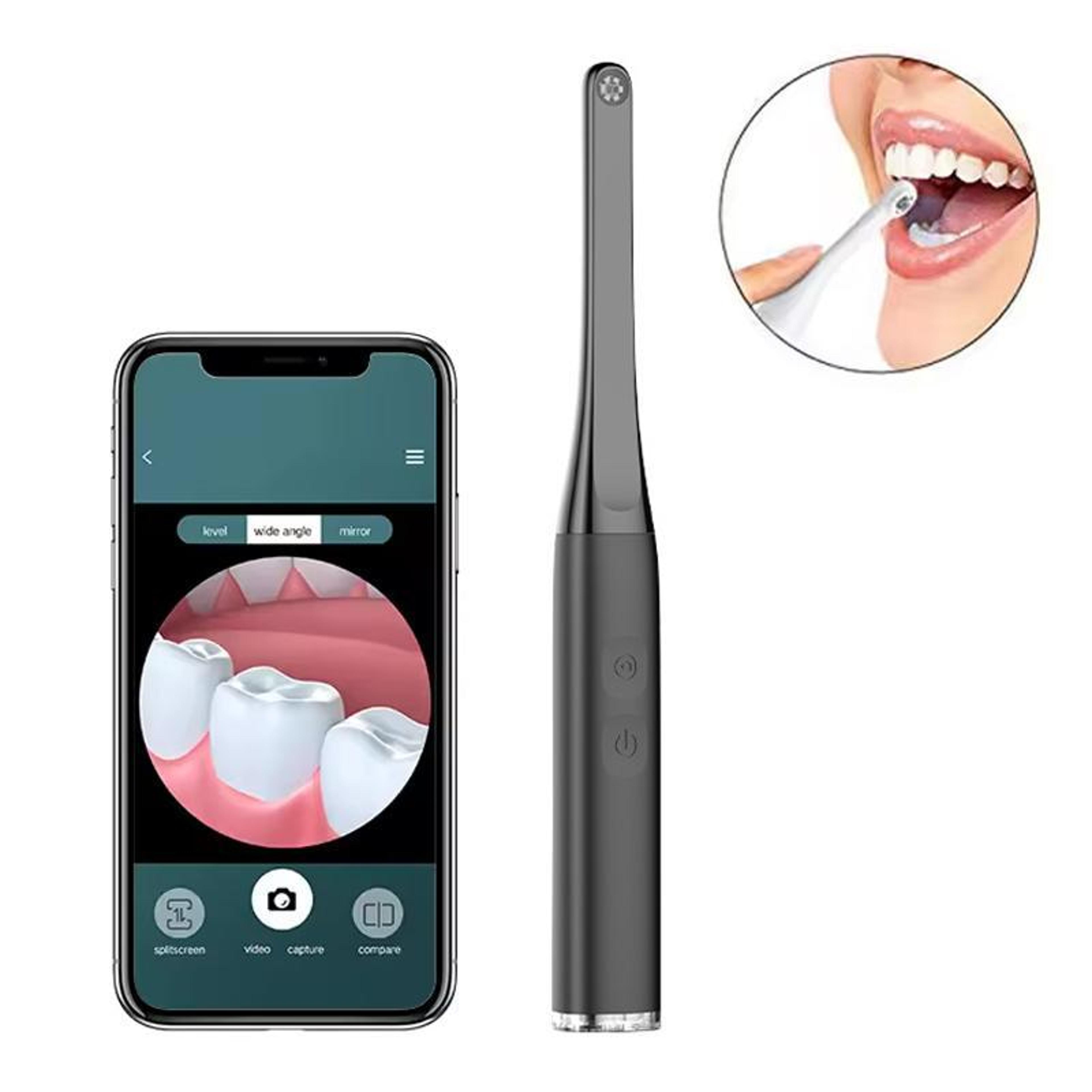 smart wifi oral camera hd 1080p wireless dental endoscope for real-time mouth inspection