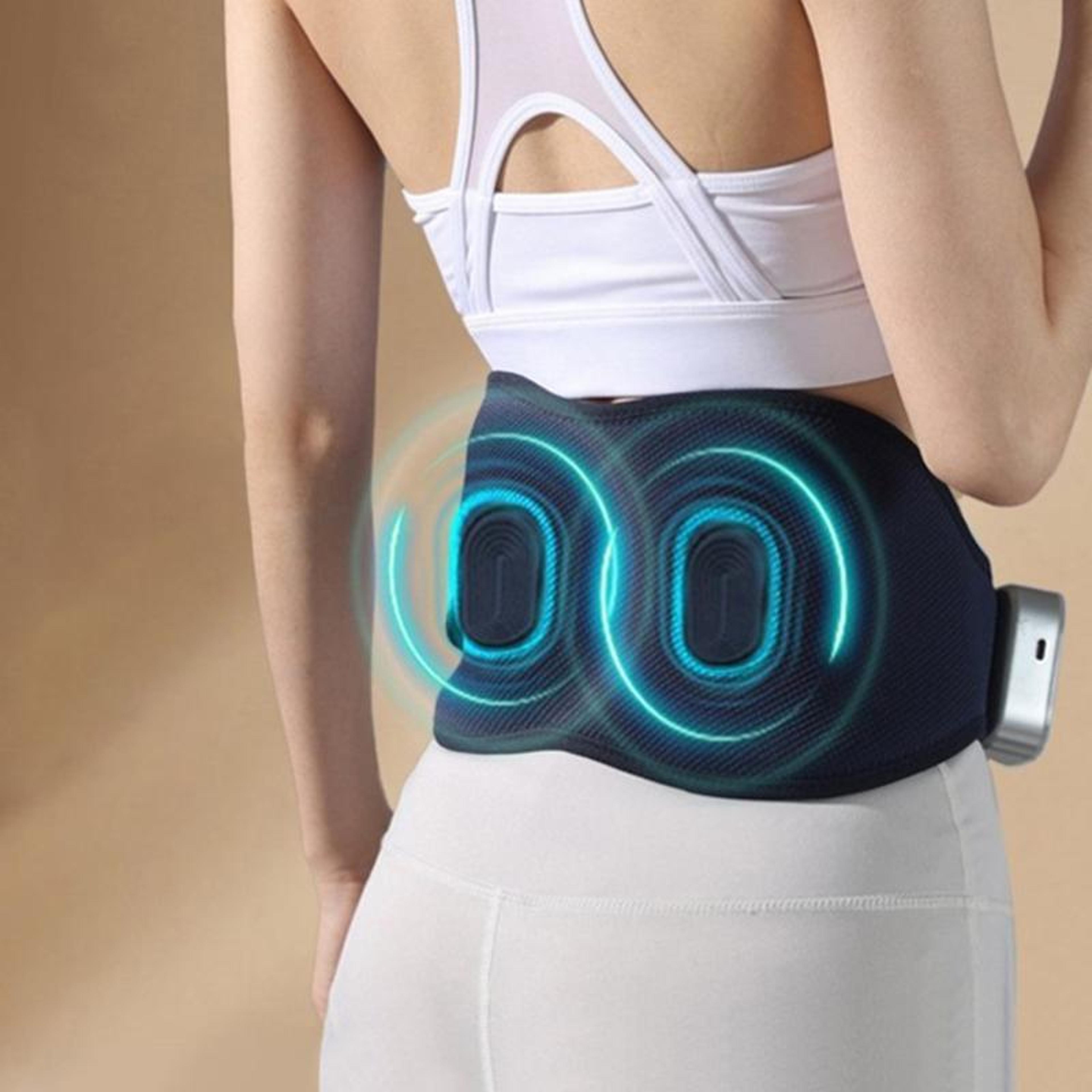 wireless period pain relief belt with heat & waist massage
