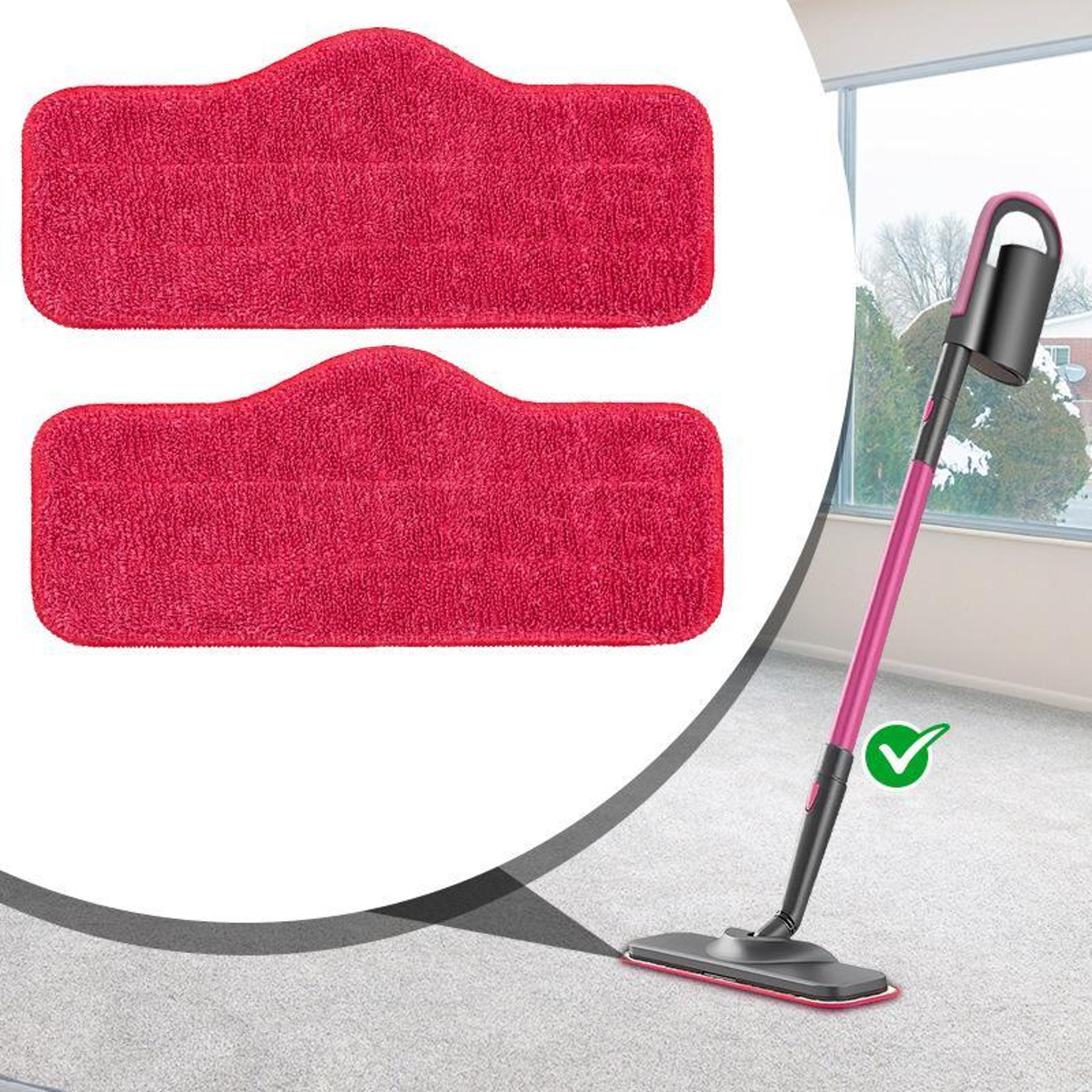 steam mop replacement pads washable microfiber mop pads 2 pcs