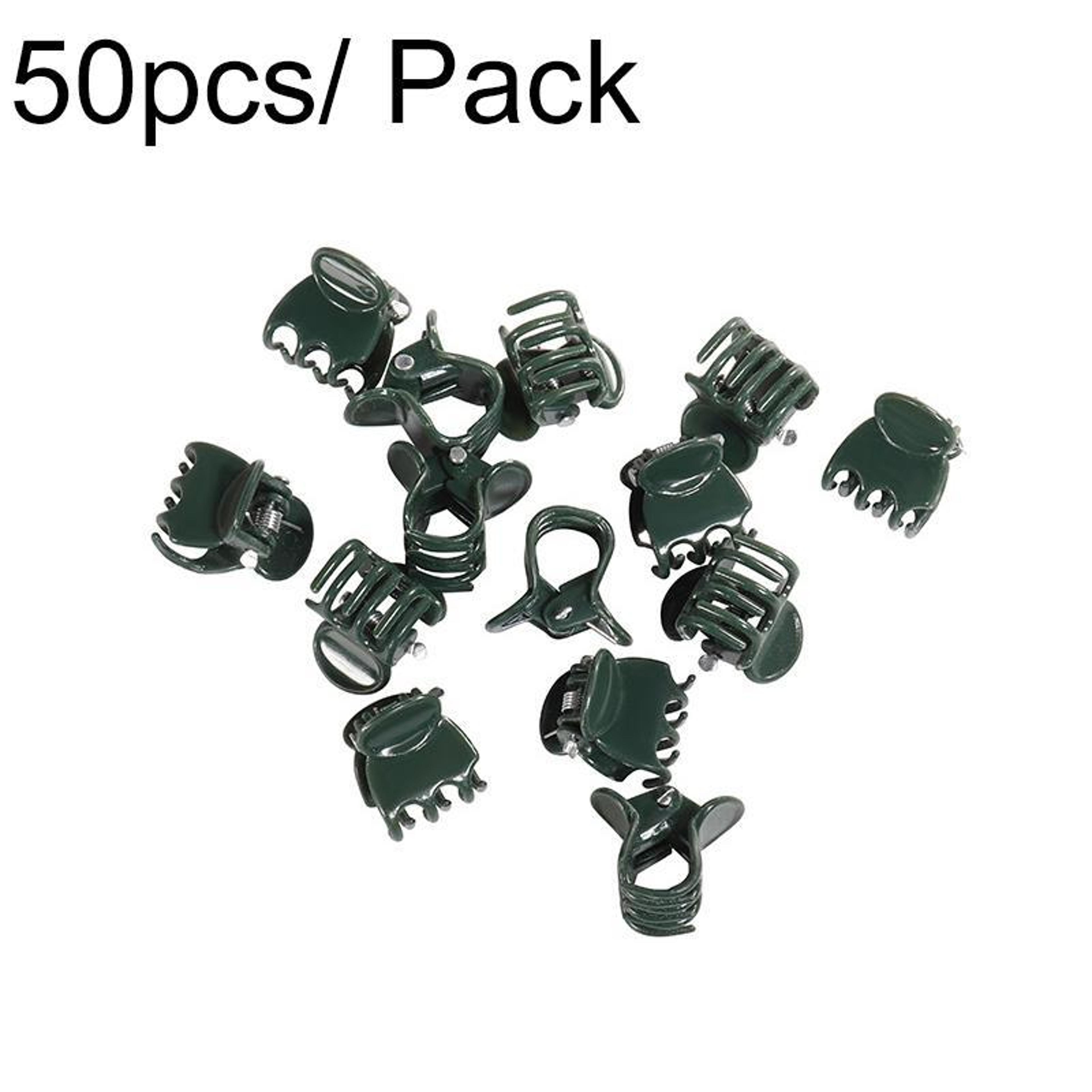 50pcs plant support clips for climbing vines, tomatoes & garden plant training