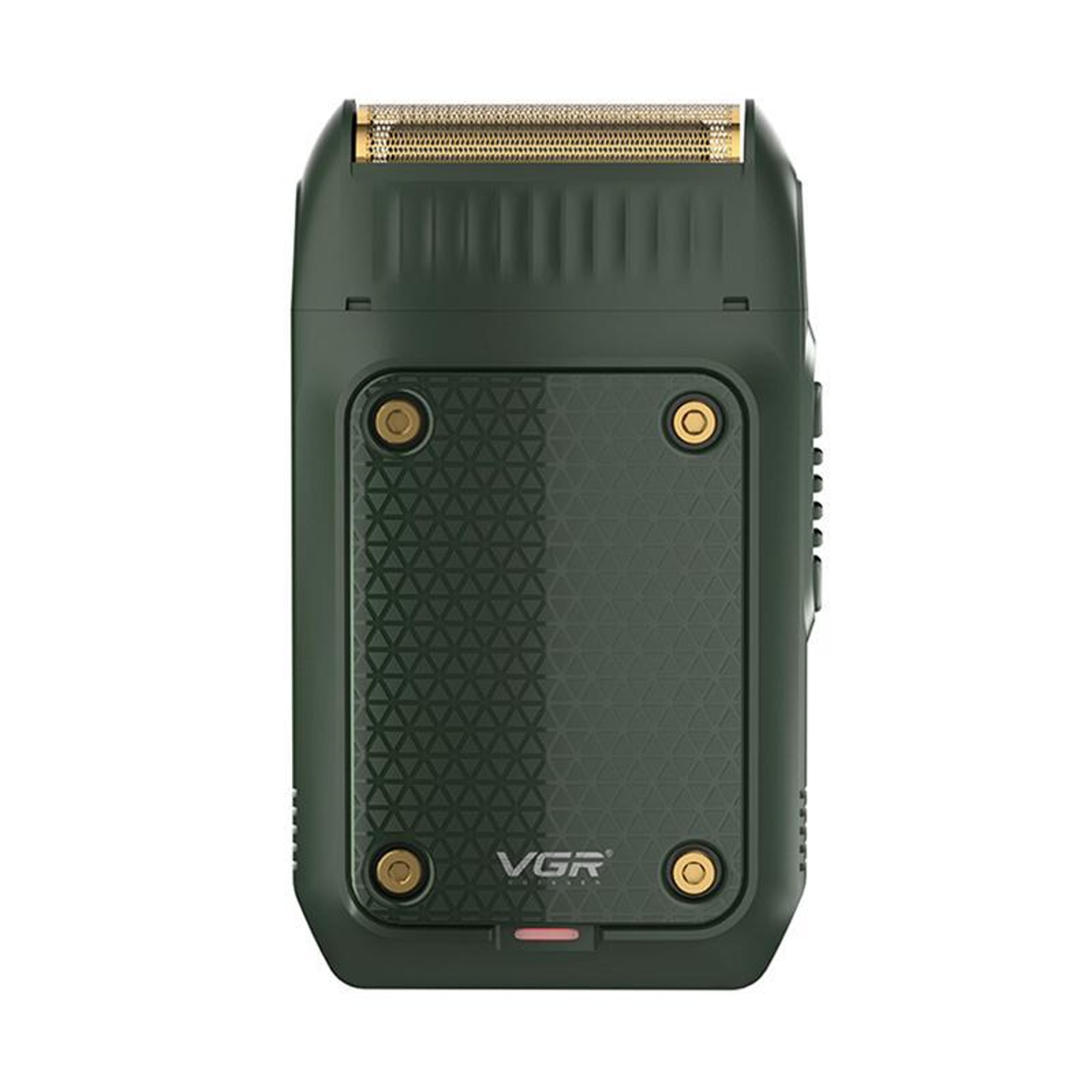 portable electric shaver with floating cutter head for smooth wet & dry grooming
